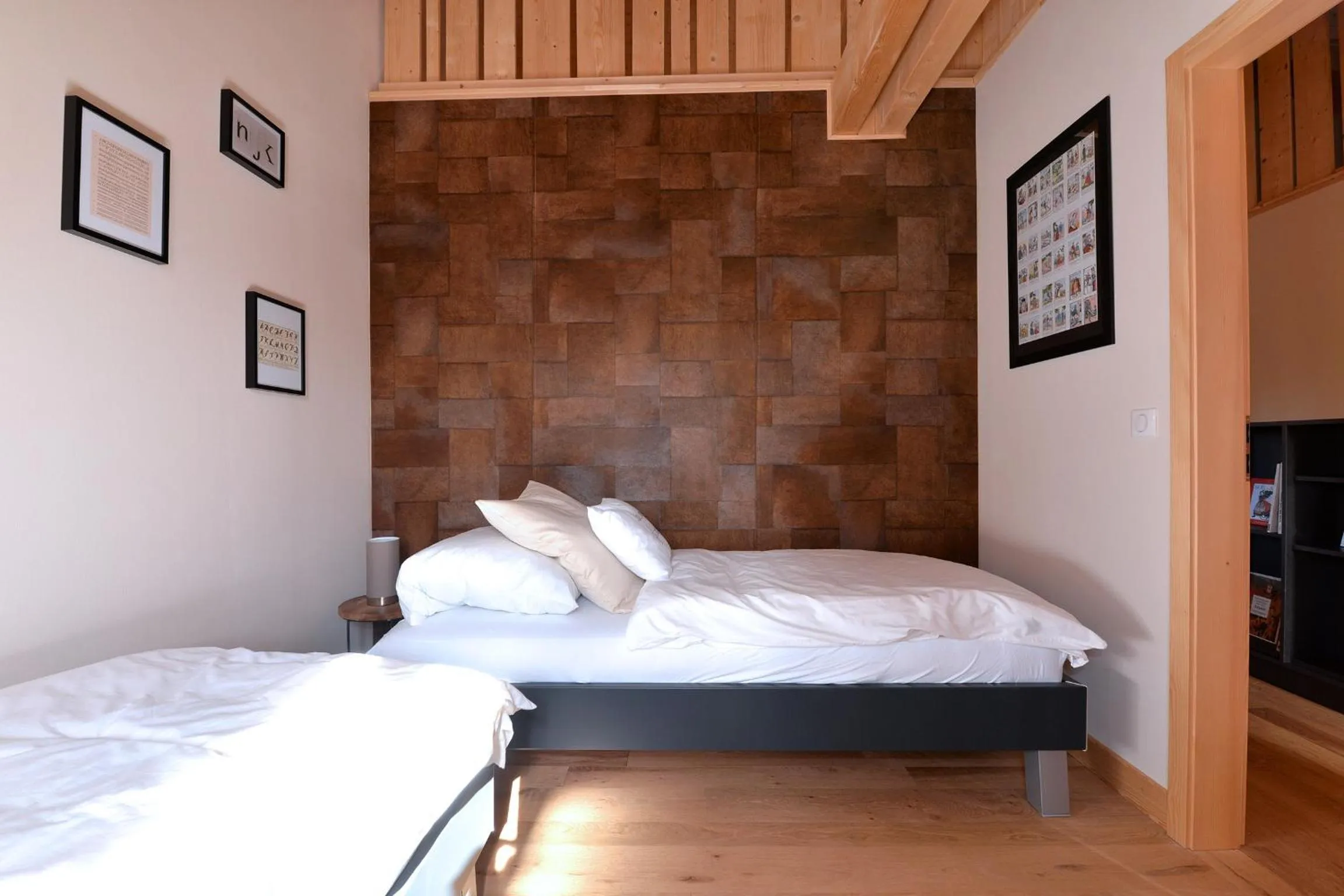 Bedroom, Bed in Les Granges Modernes