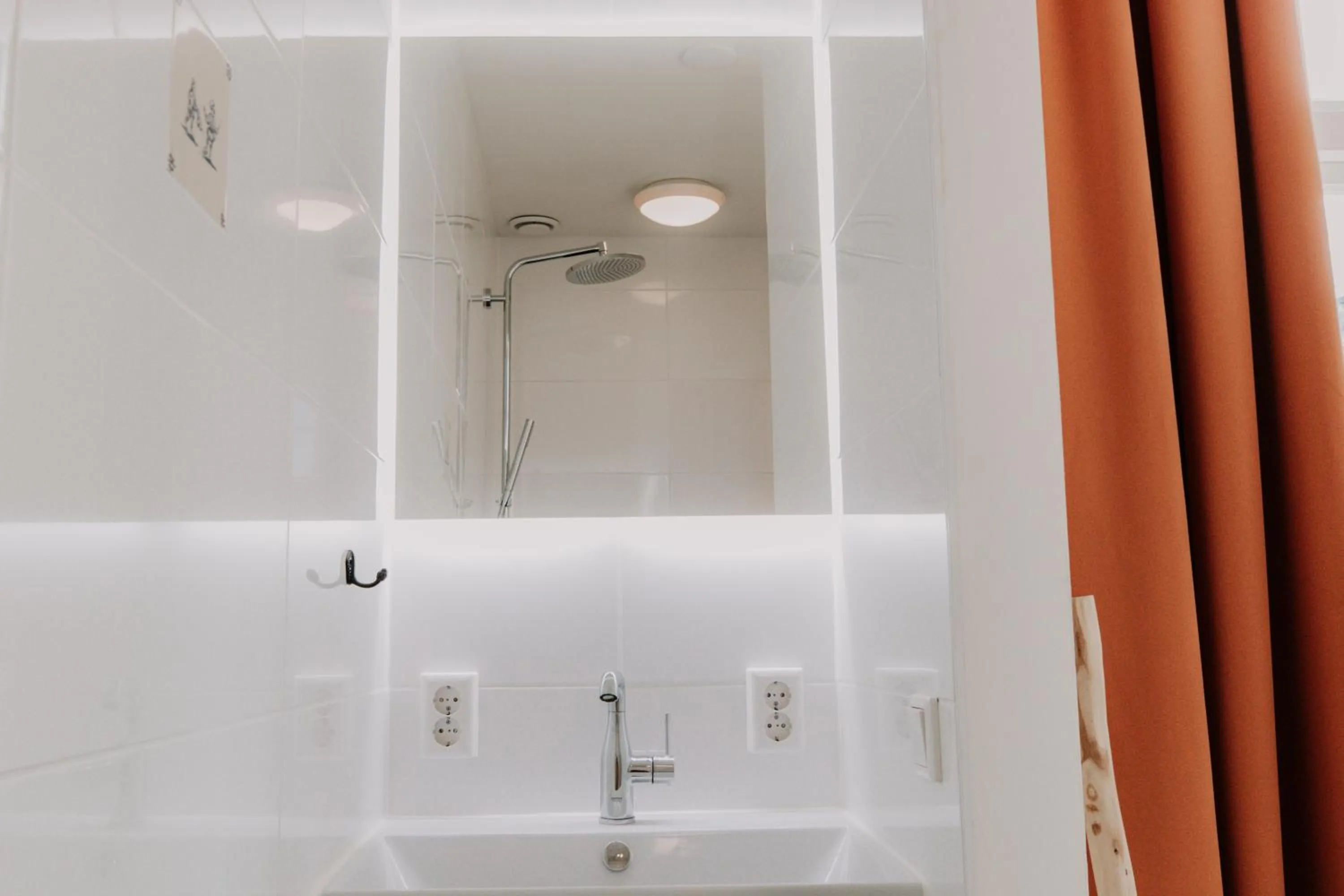 Bathroom in Brass Hotel