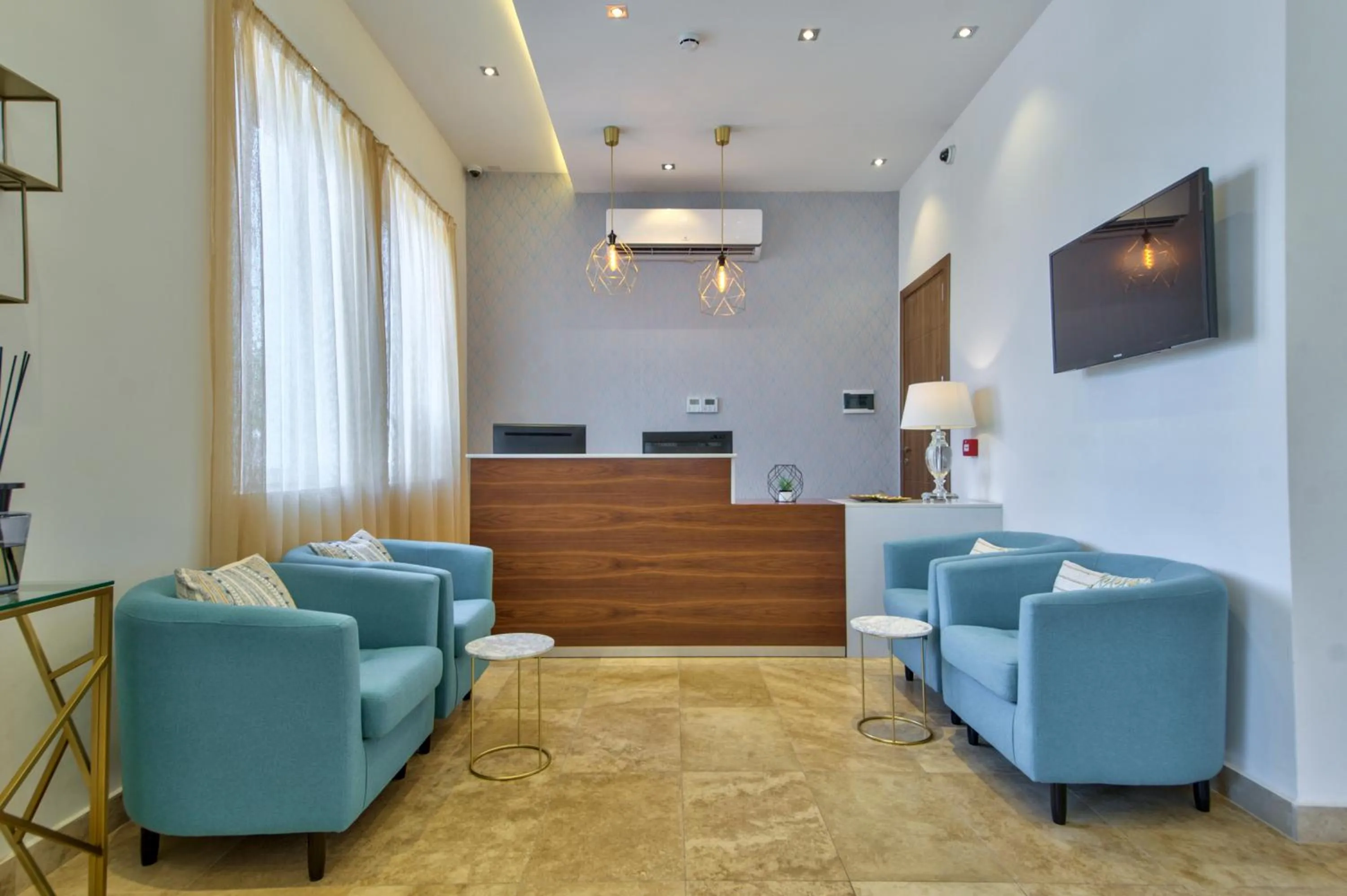 Lobby or reception in Tritoni Valletta Boutique Hotel