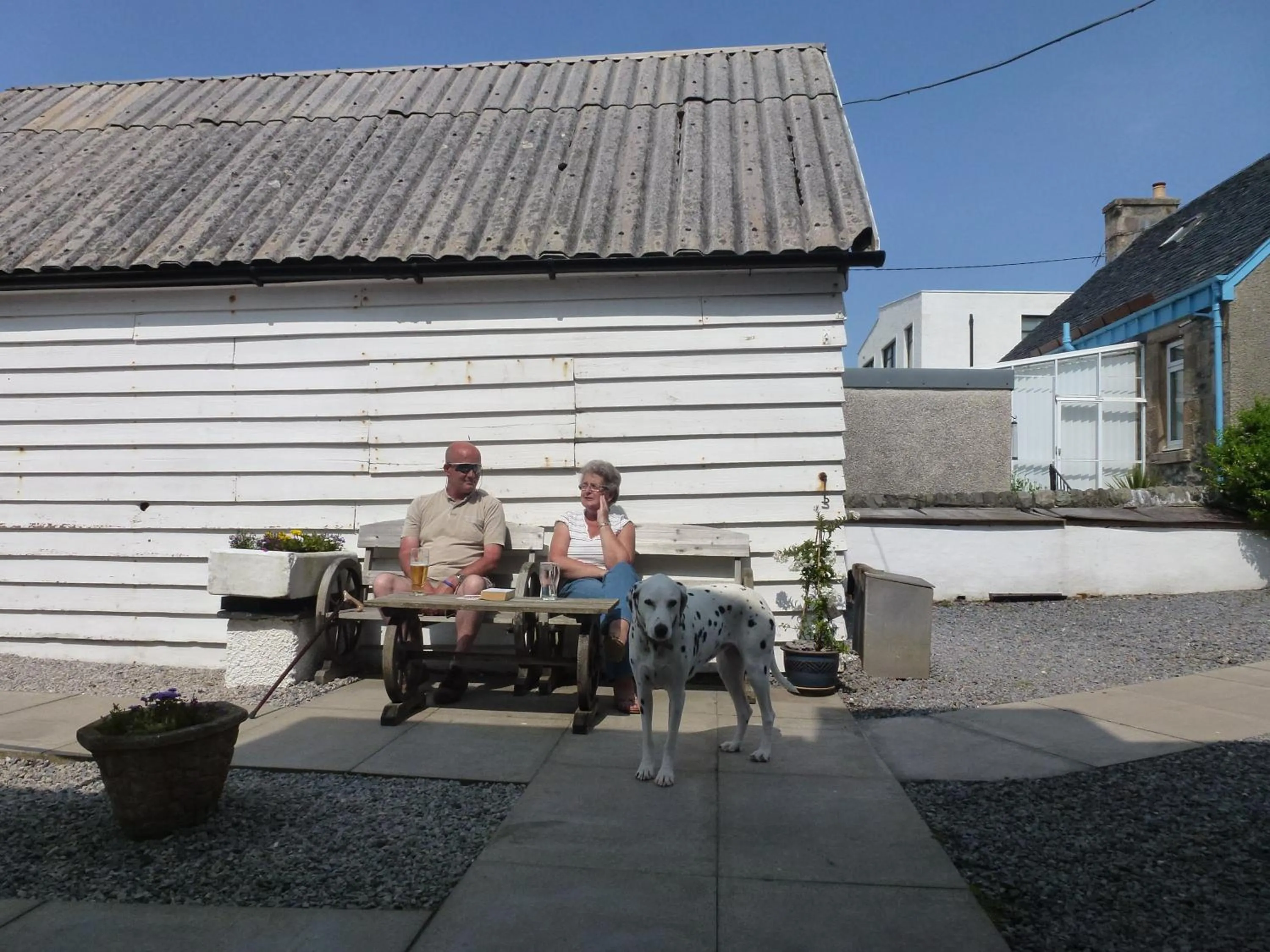 Patio in Argyll Hotel