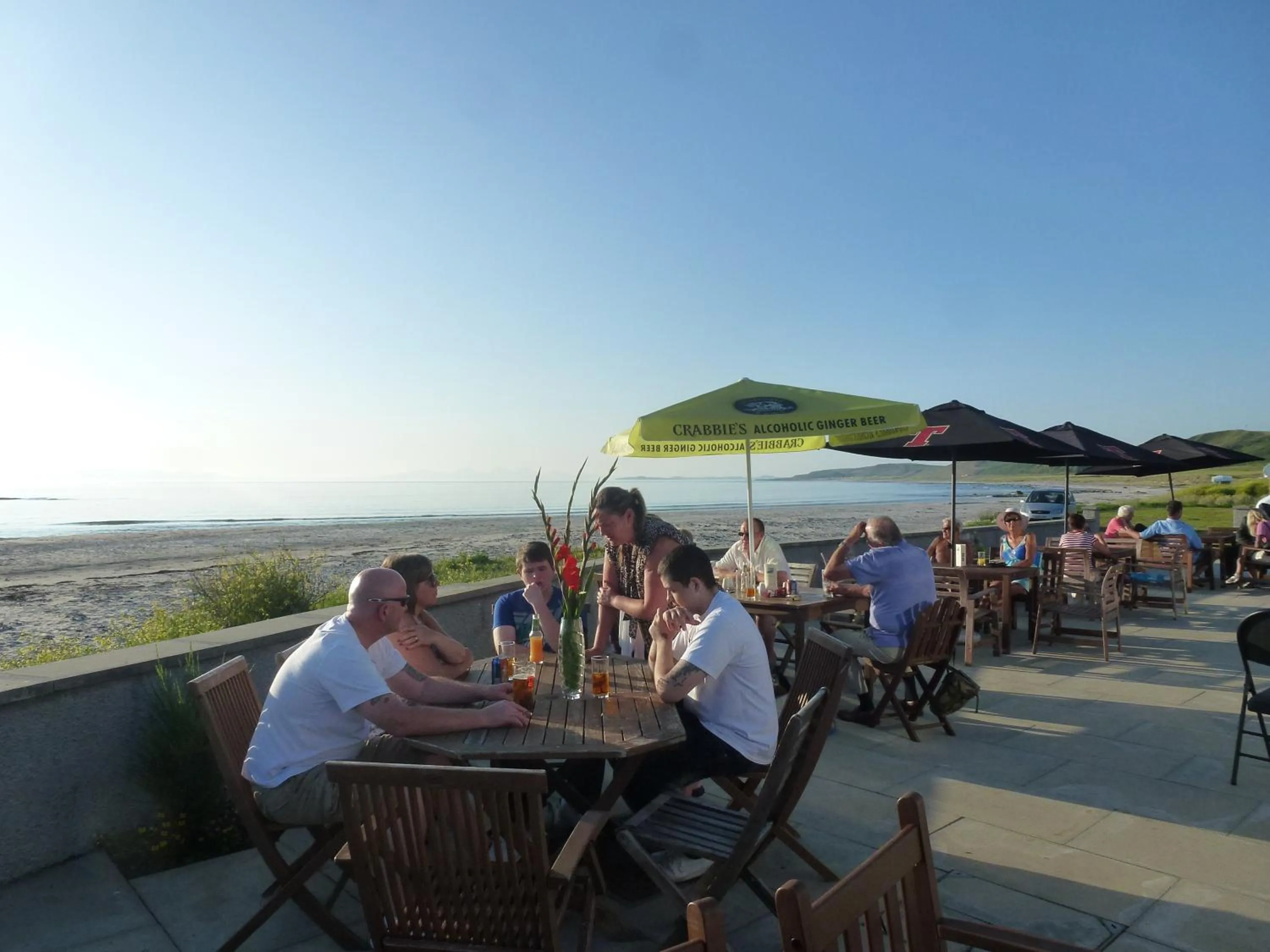 Patio in Argyll Hotel