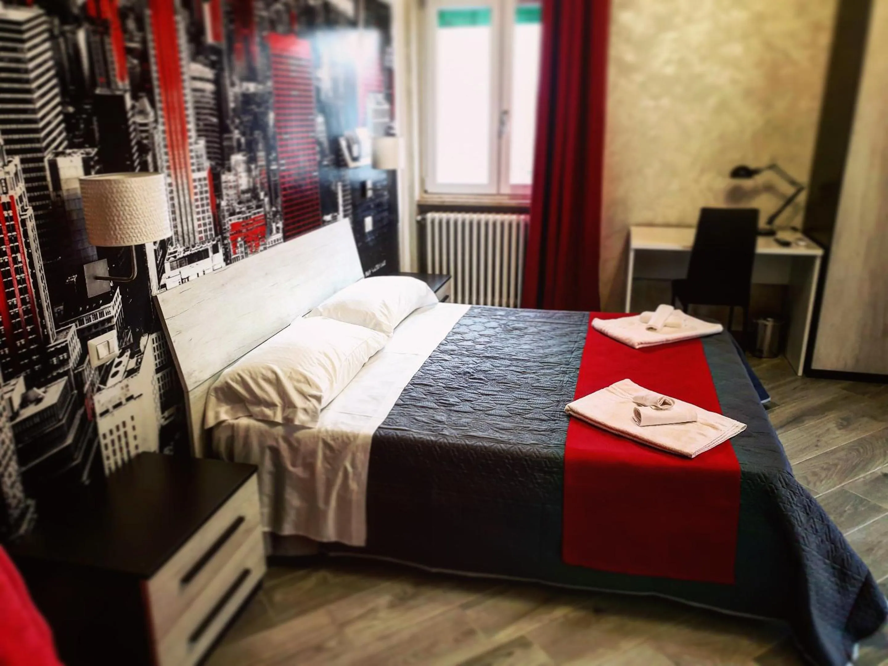 Bedroom, Bed in Central Campobasso