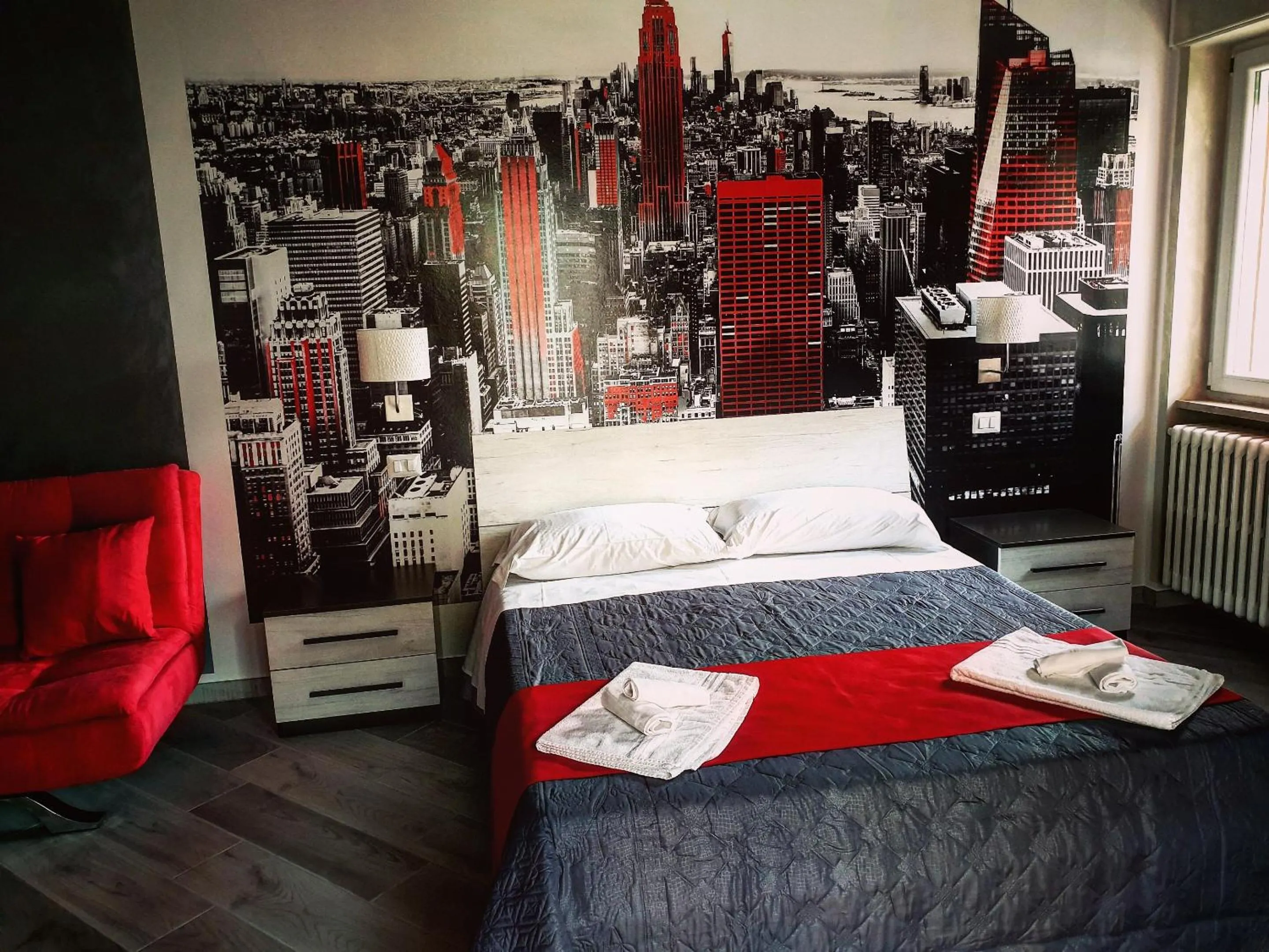 Bedroom, Bed in Central Campobasso