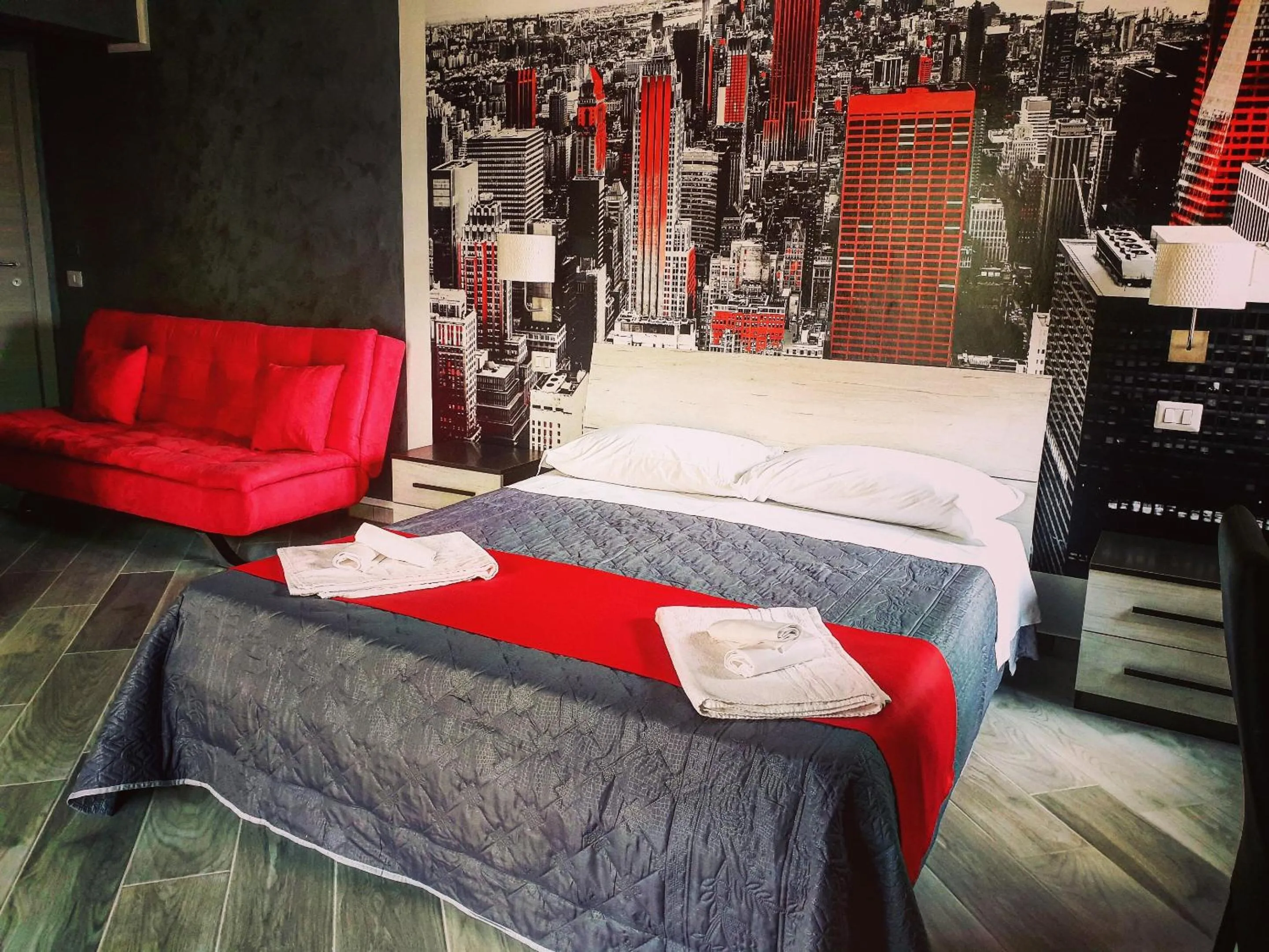 Bedroom, Bed in Central Campobasso