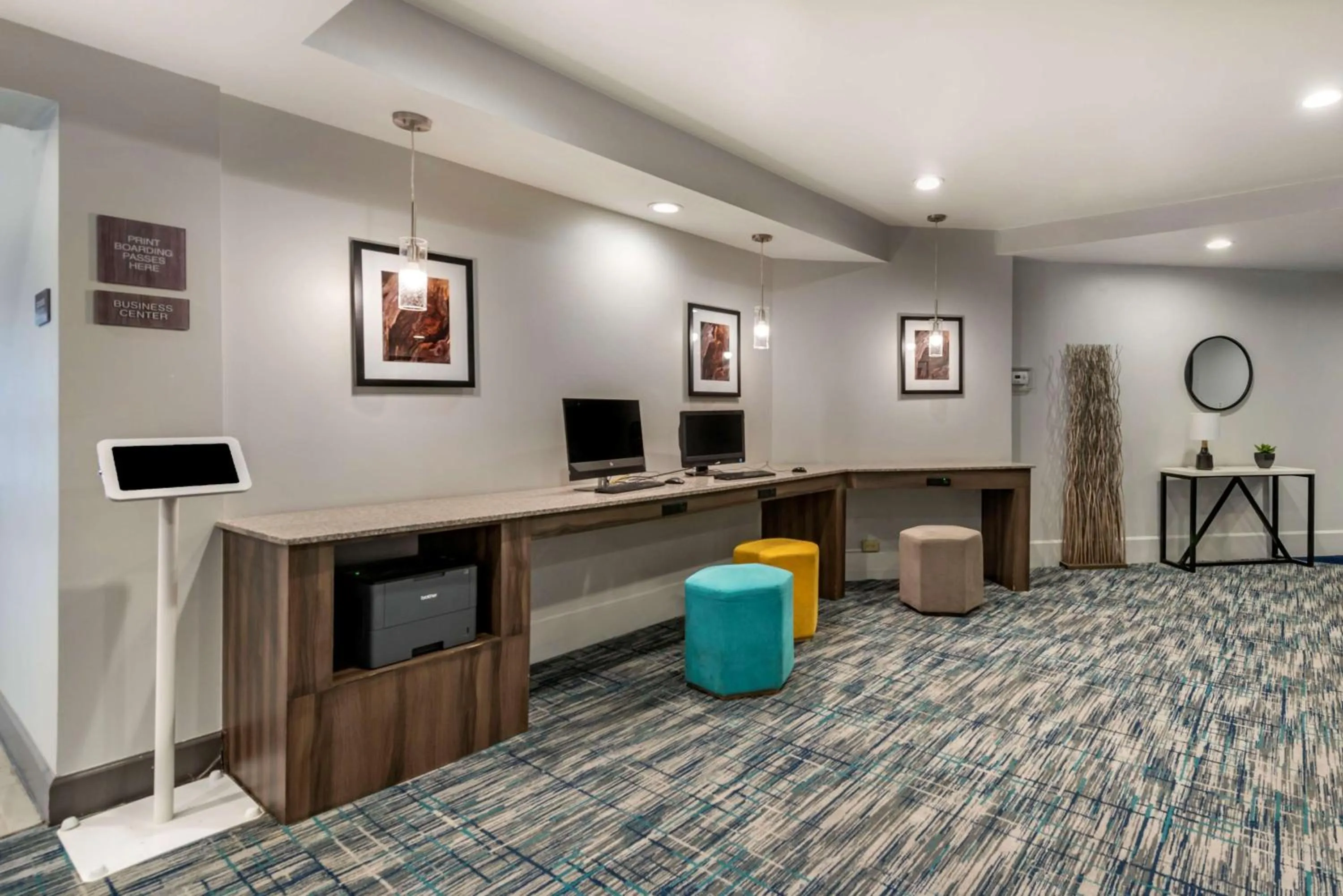 On site in Best Western Premier Denver East