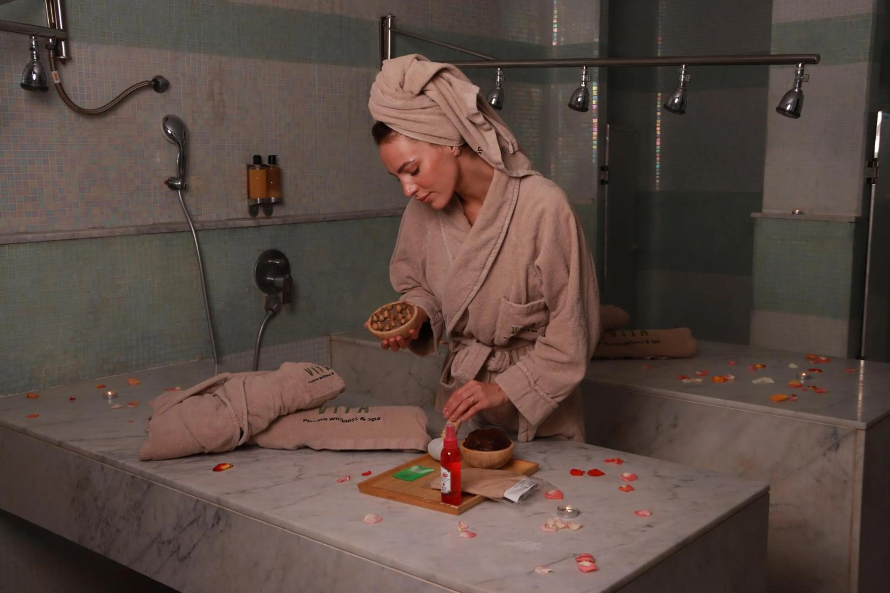 Spa and wellness centre/facilities in New Hotel Piscine Wellness & Spa