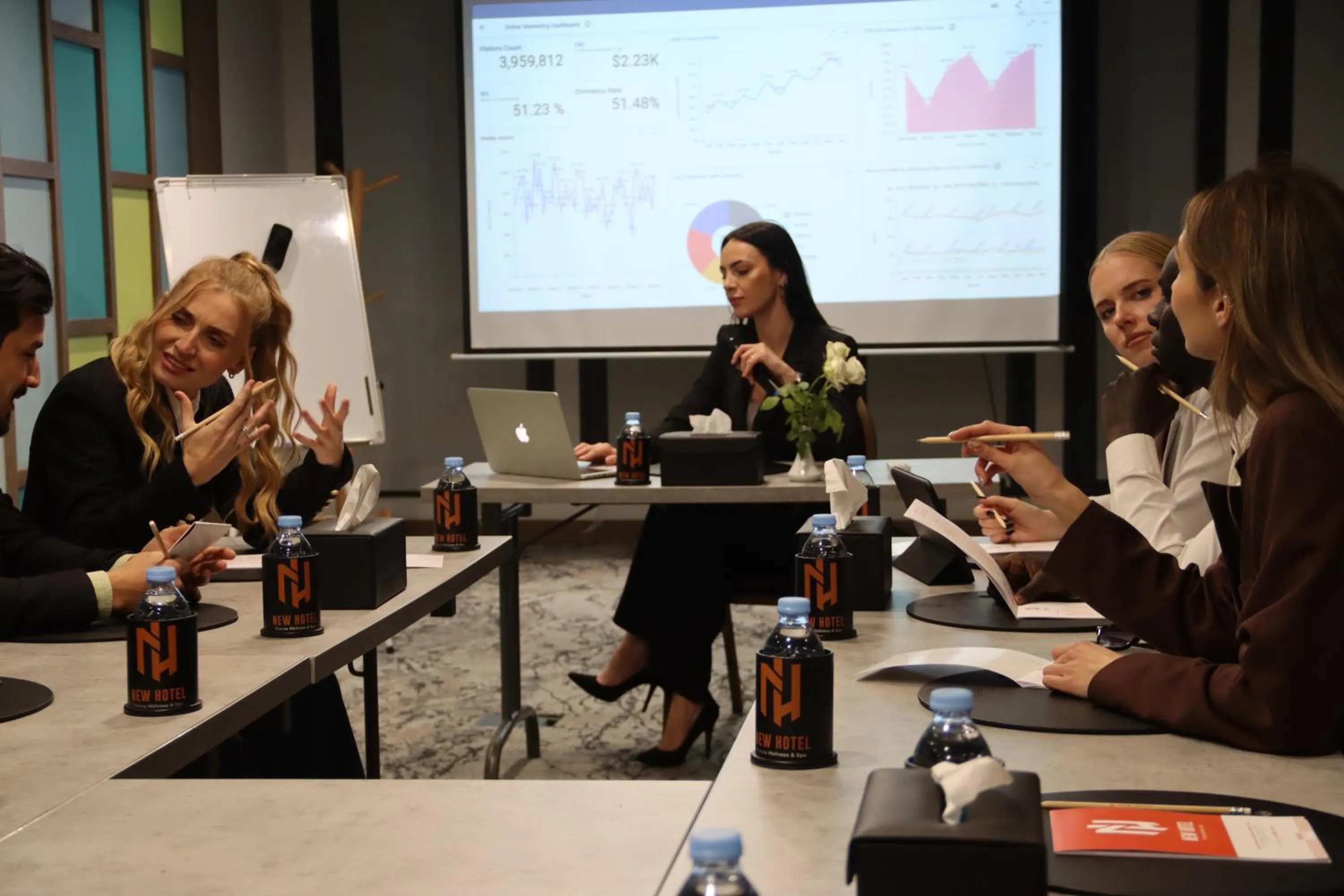 Meeting/conference room in New Hotel Piscine Wellness & Spa