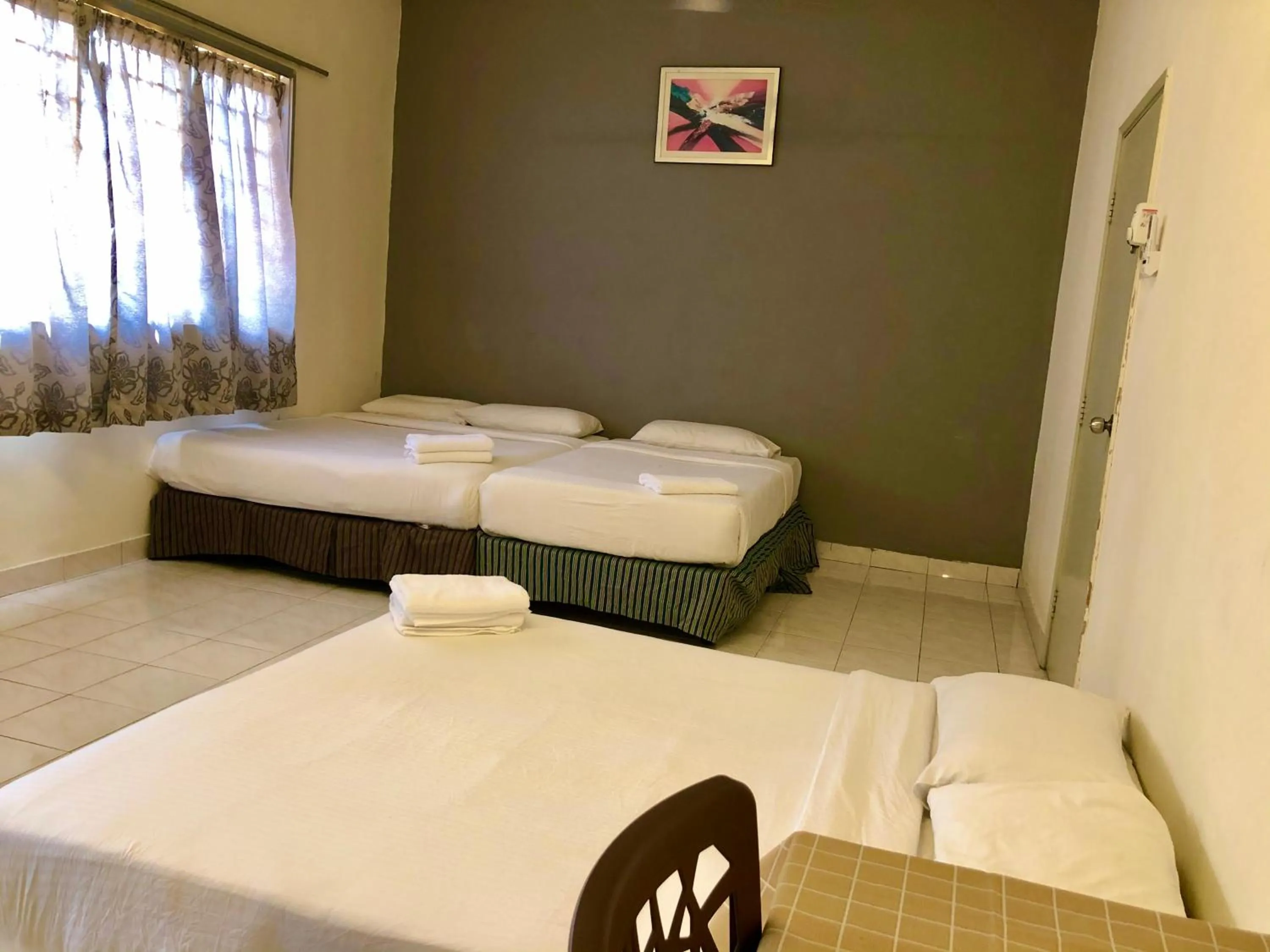 Bed in Bentong Makmur Guesthouse