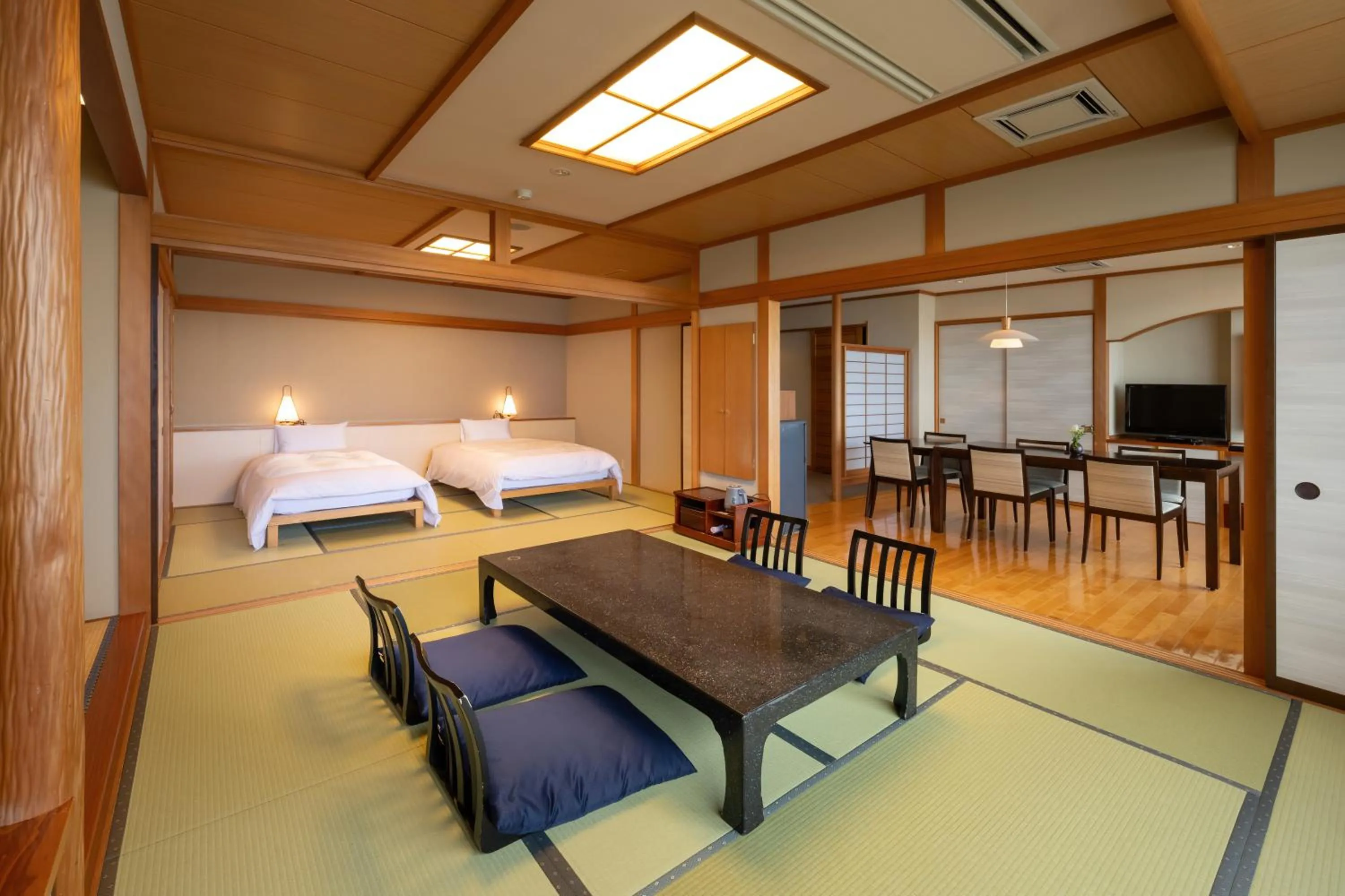 Bed in Ikkyu -Seaside Hotel-