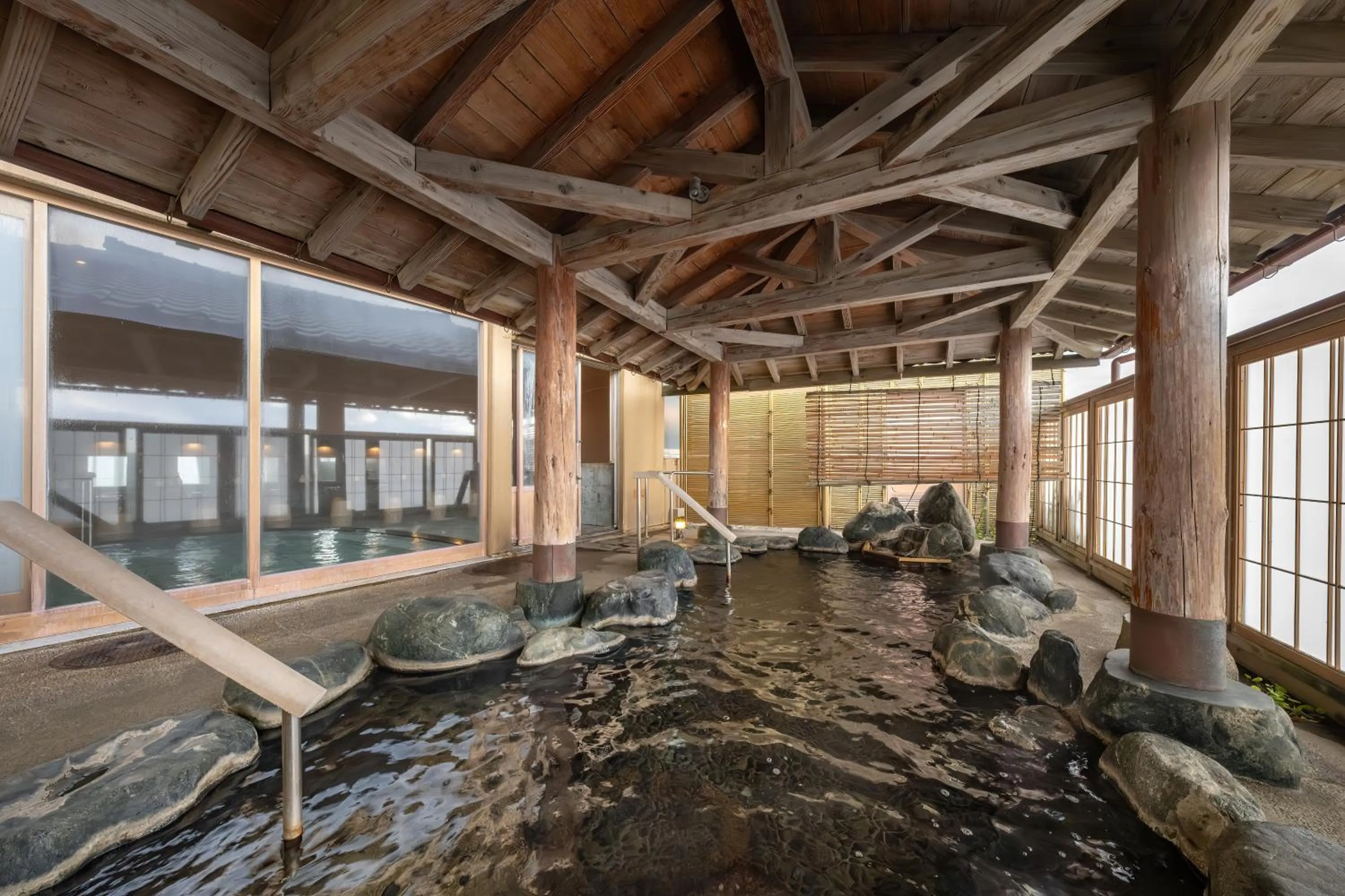 Hot Spring Bath in Ikkyu -Seaside Hotel-