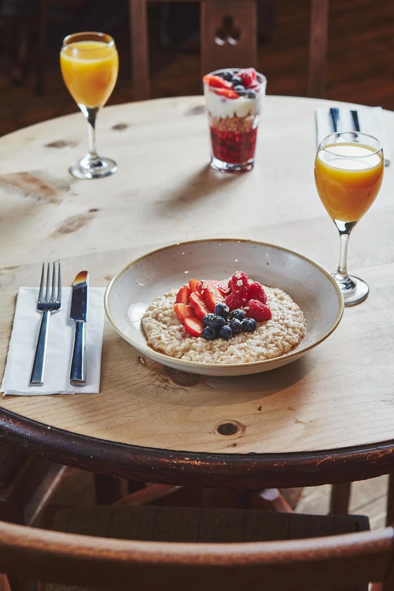 Food and drinks in Brambles of Inveraray