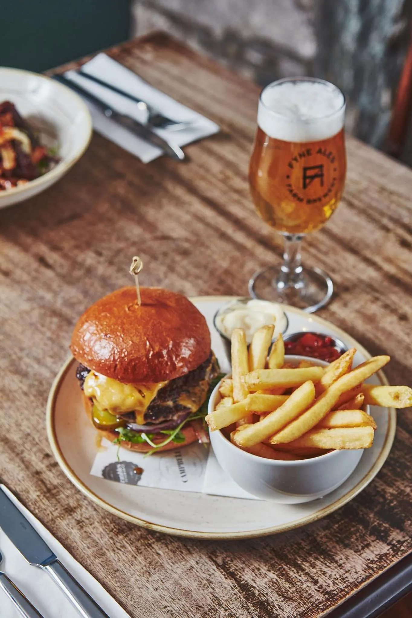 Food and drinks in Brambles of Inveraray