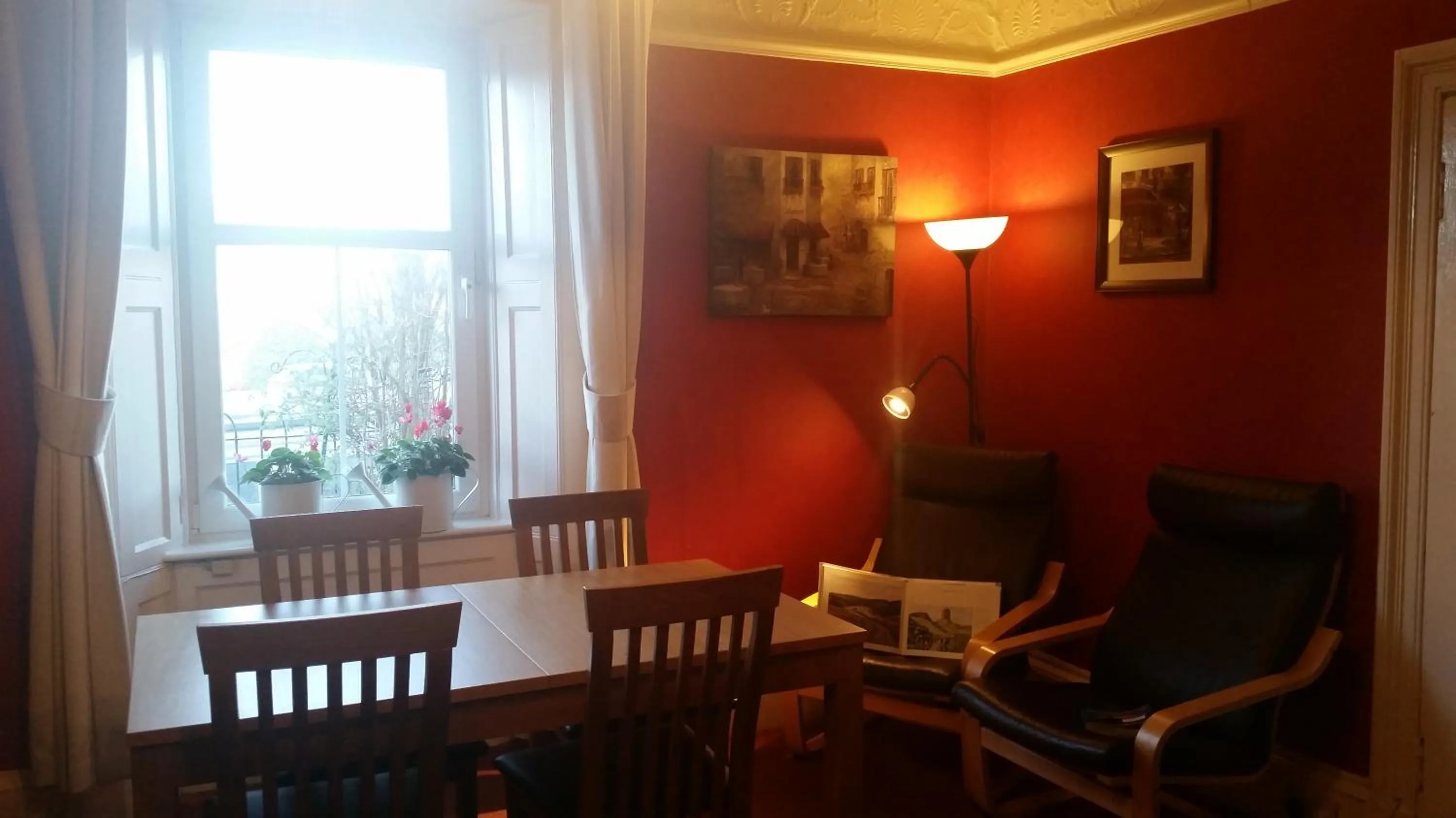 Seating area in Broomfield House Bed and Breakfast