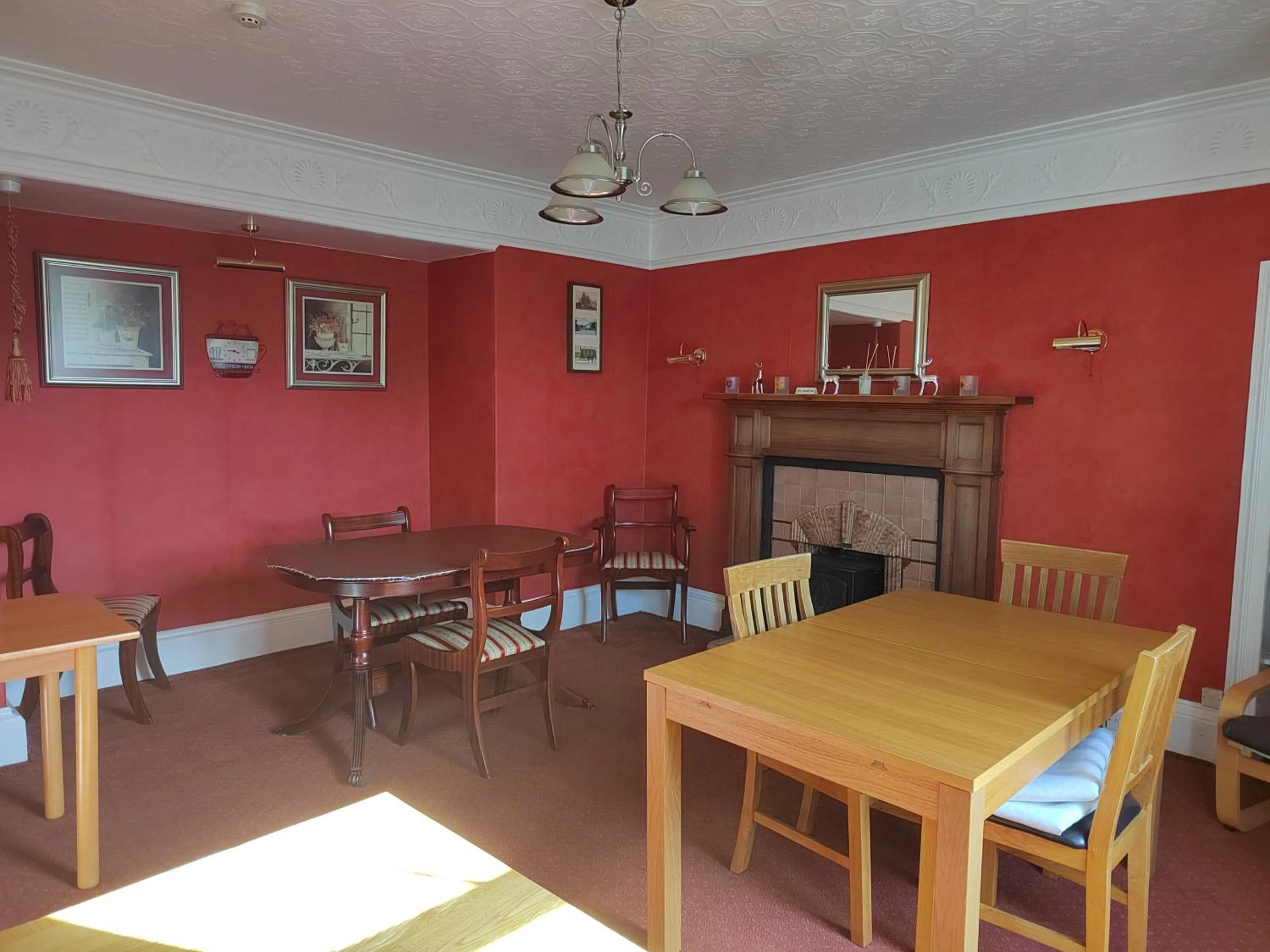 Dining area in Broomfield House Bed and Breakfast