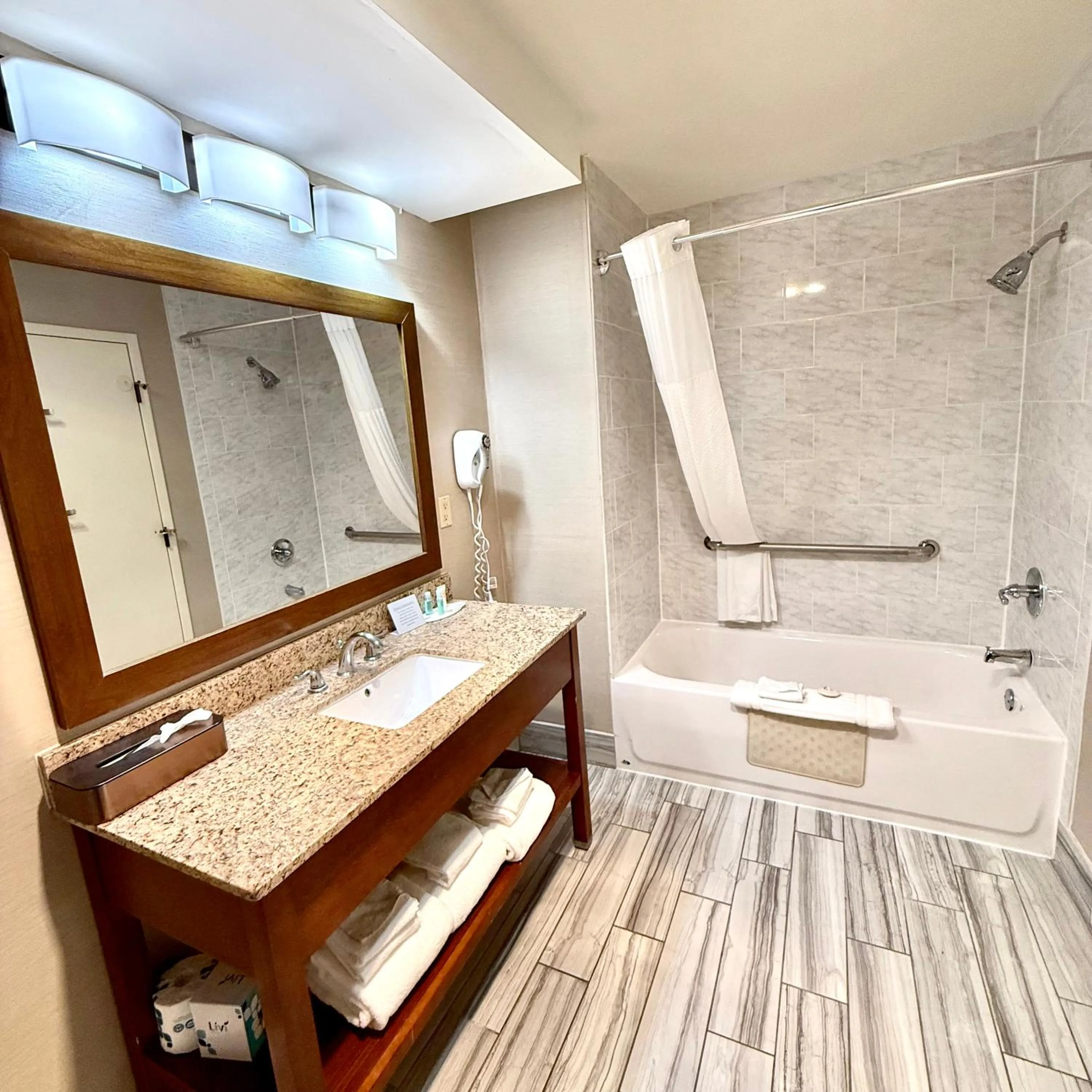 Bathroom in Ramada by Wyndham Denver International Airport