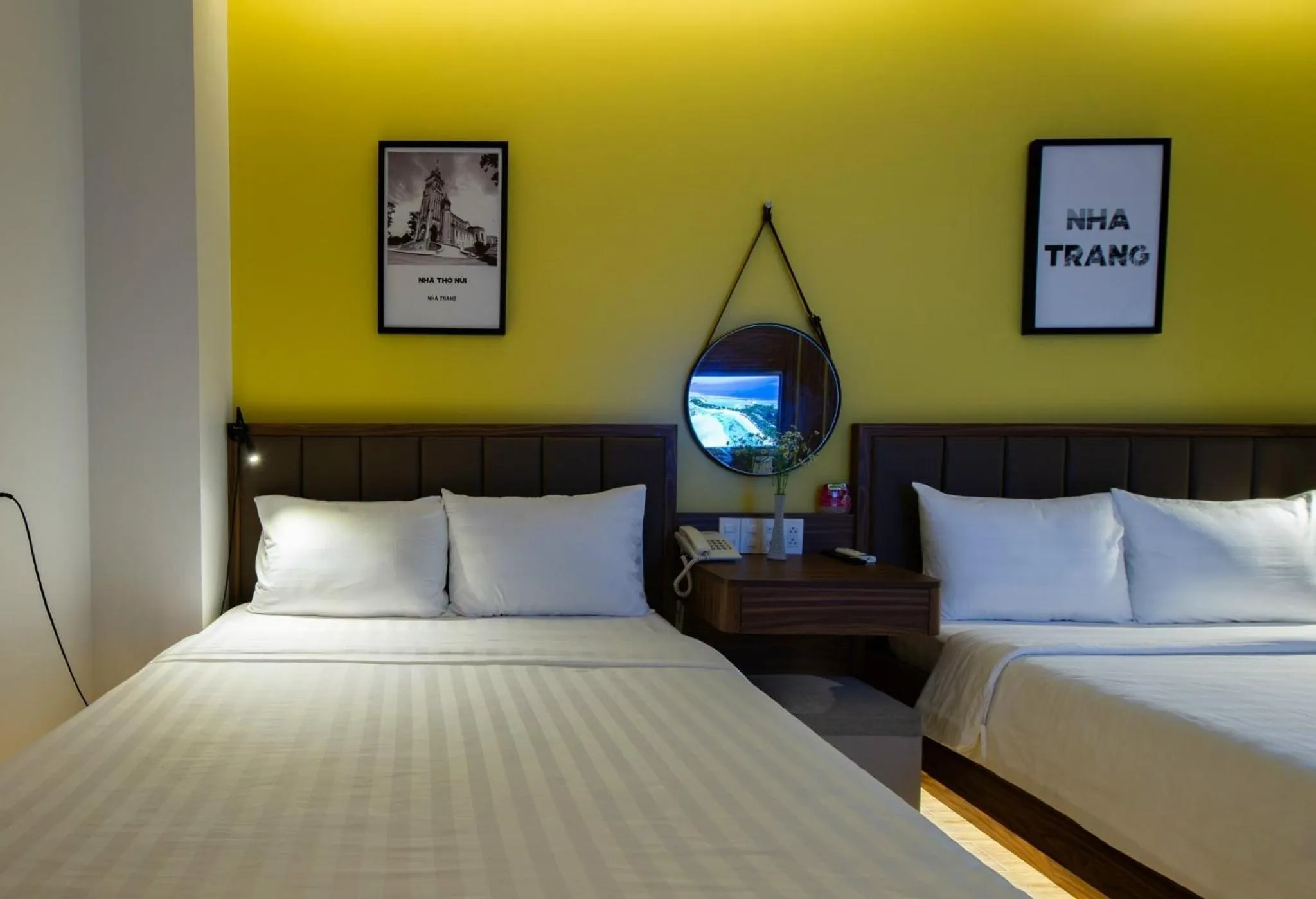 Bed in West Lake Hotel - Near Bai Dai Beach