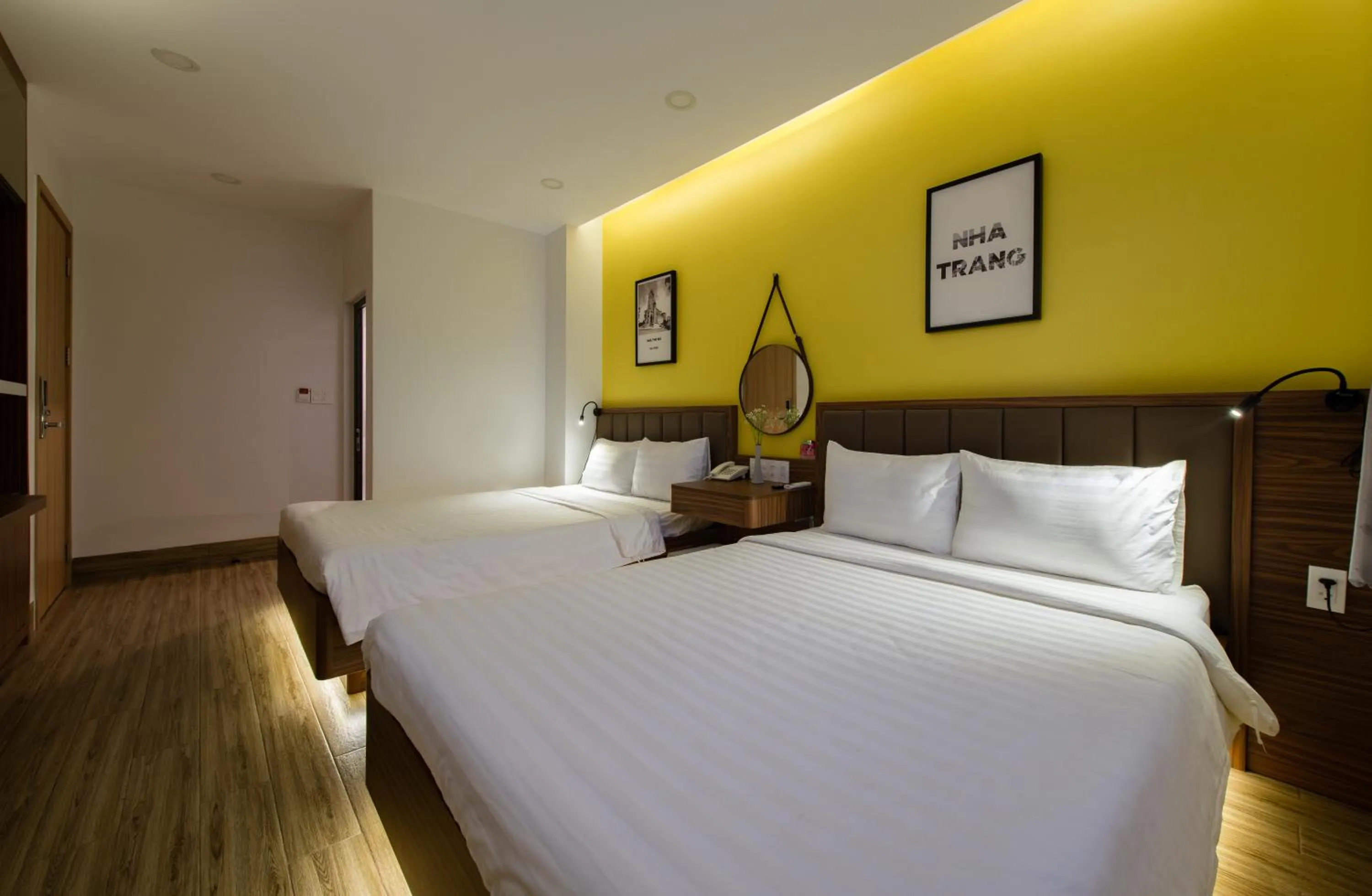 Photo of the whole room, Bed in West Lake Hotel - Near Bai Dai Beach