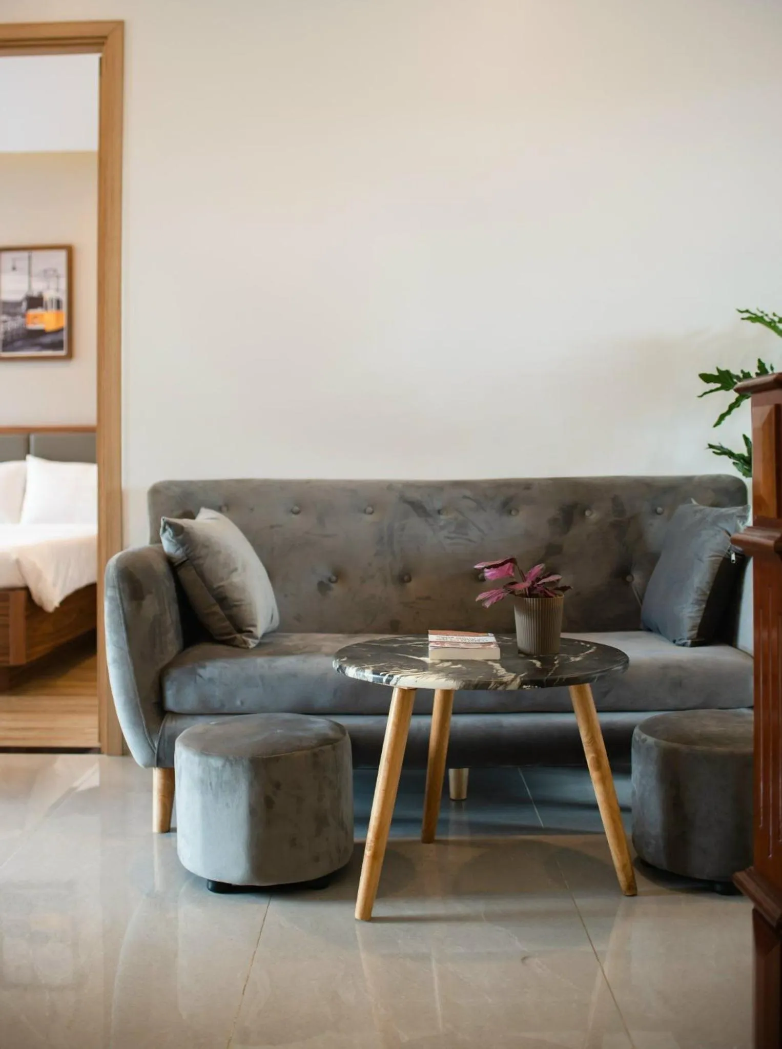 Seating area in West Lake Hotel - Near Bai Dai Beach