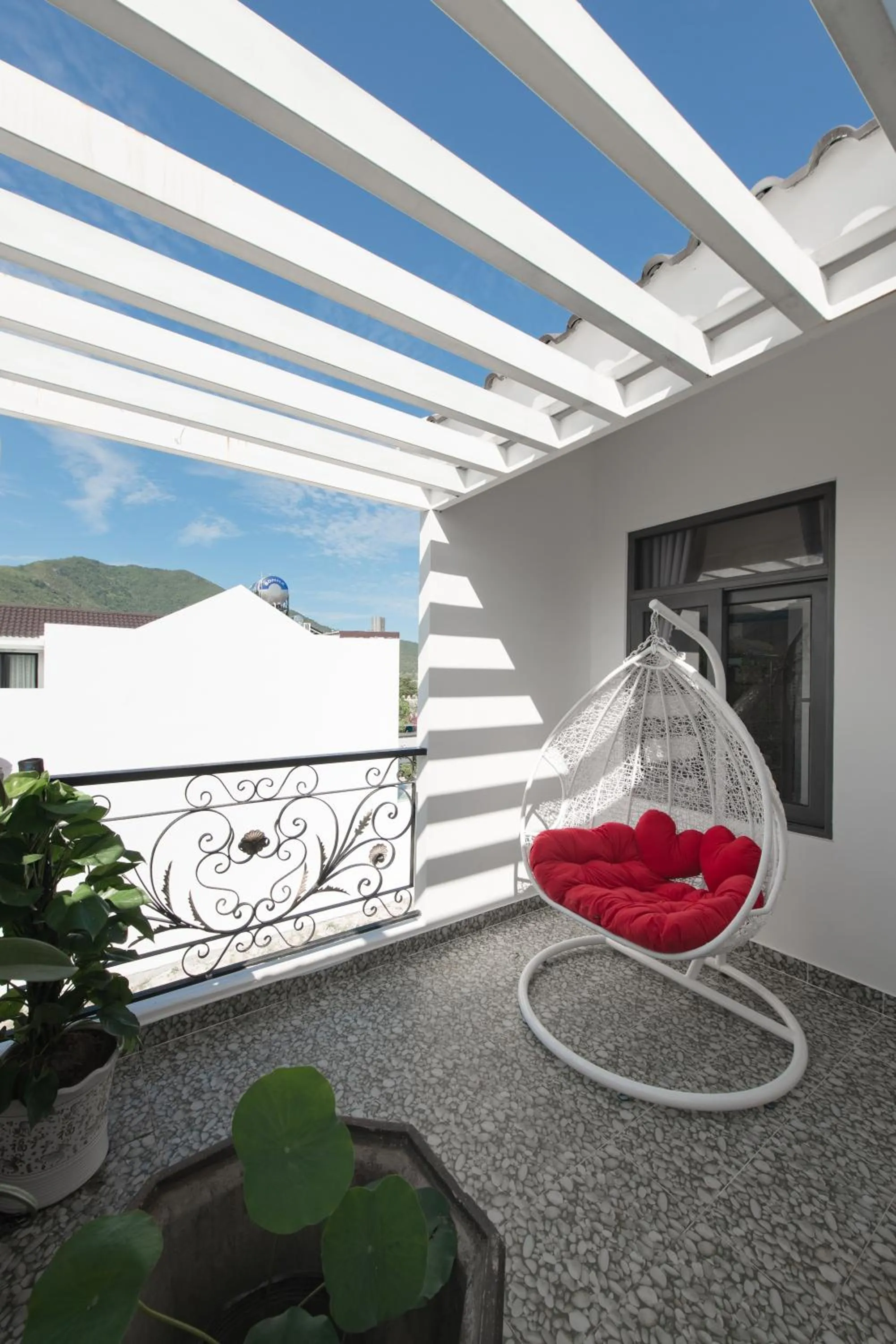 Balcony/Terrace in West Lake Hotel - Near Bai Dai Beach