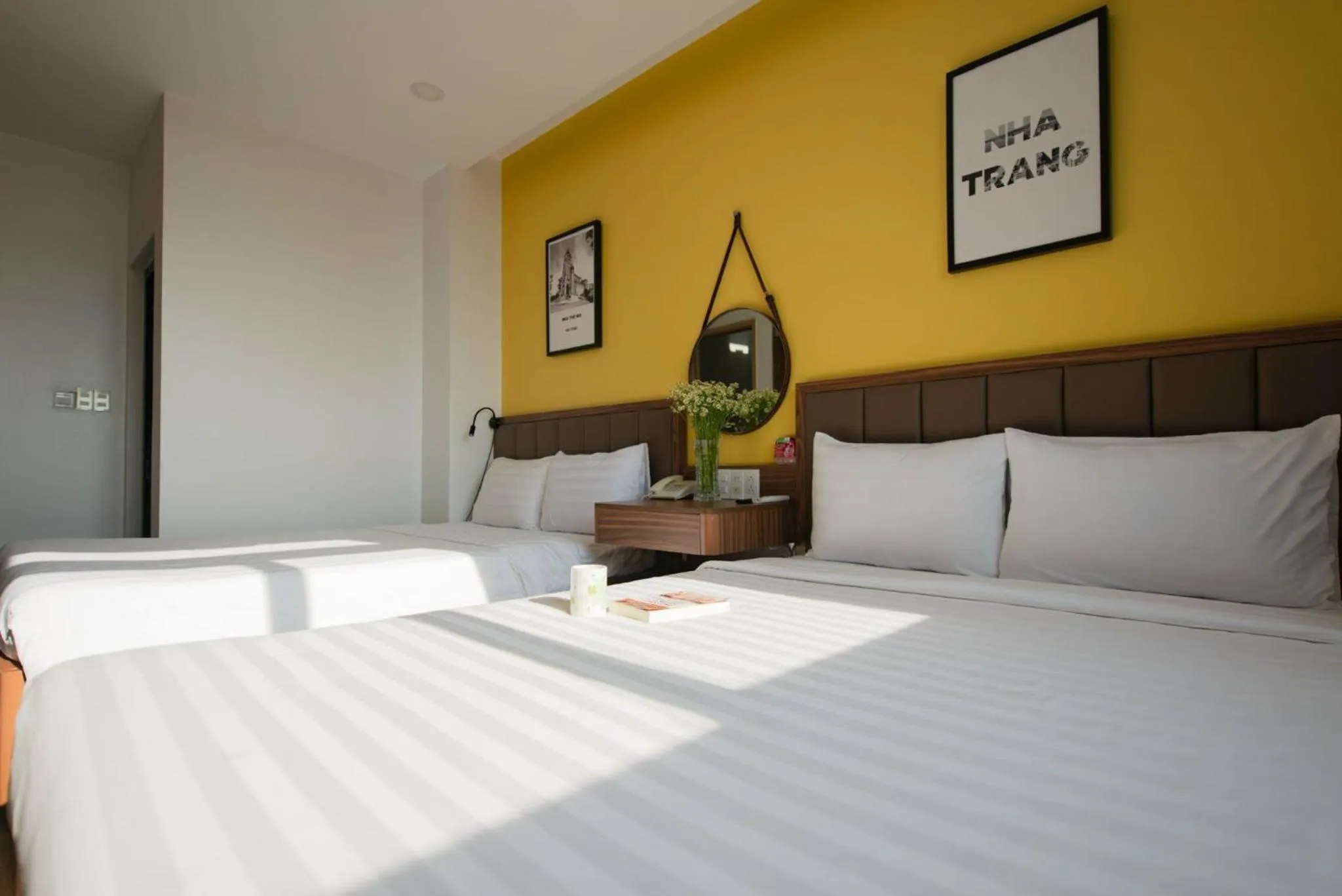 Bed in West Lake Hotel - Near Bai Dai Beach