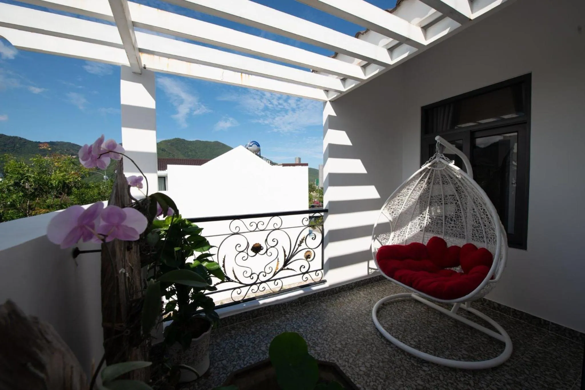 Balcony/Terrace in West Lake Hotel - Near Bai Dai Beach