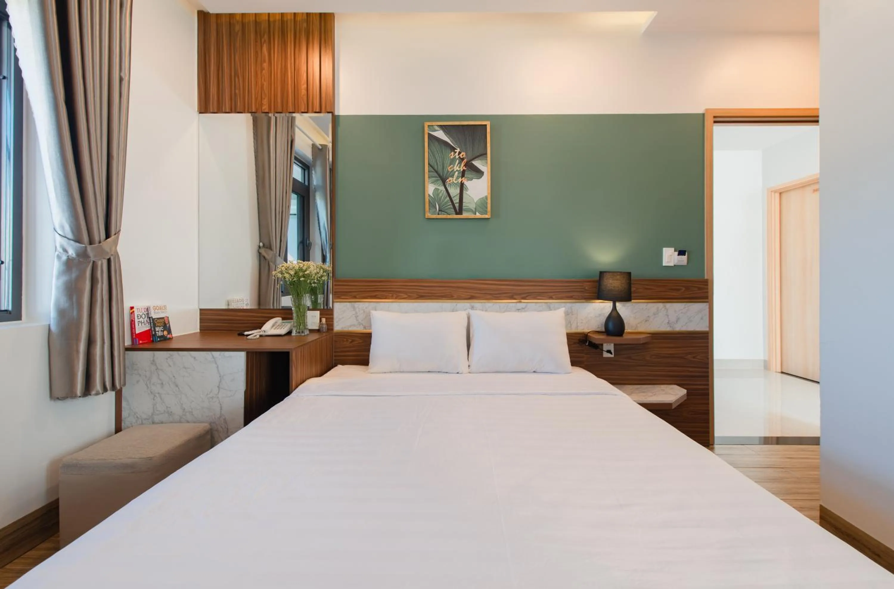 Photo of the whole room, Bed in West Lake Hotel - Near Bai Dai Beach