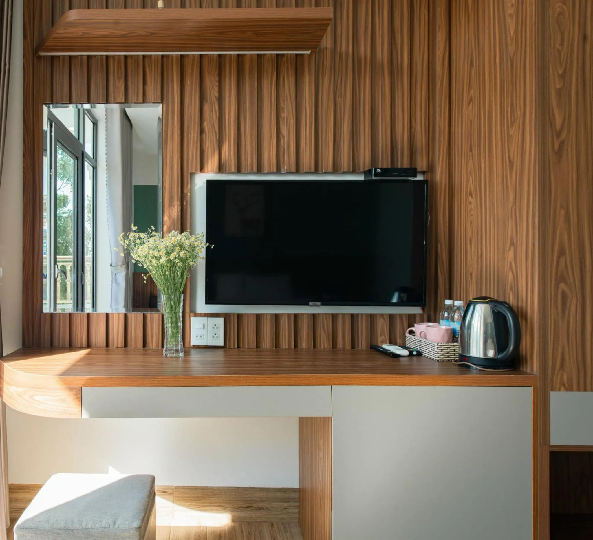 TV and multimedia in West Lake Hotel - Near Bai Dai Beach