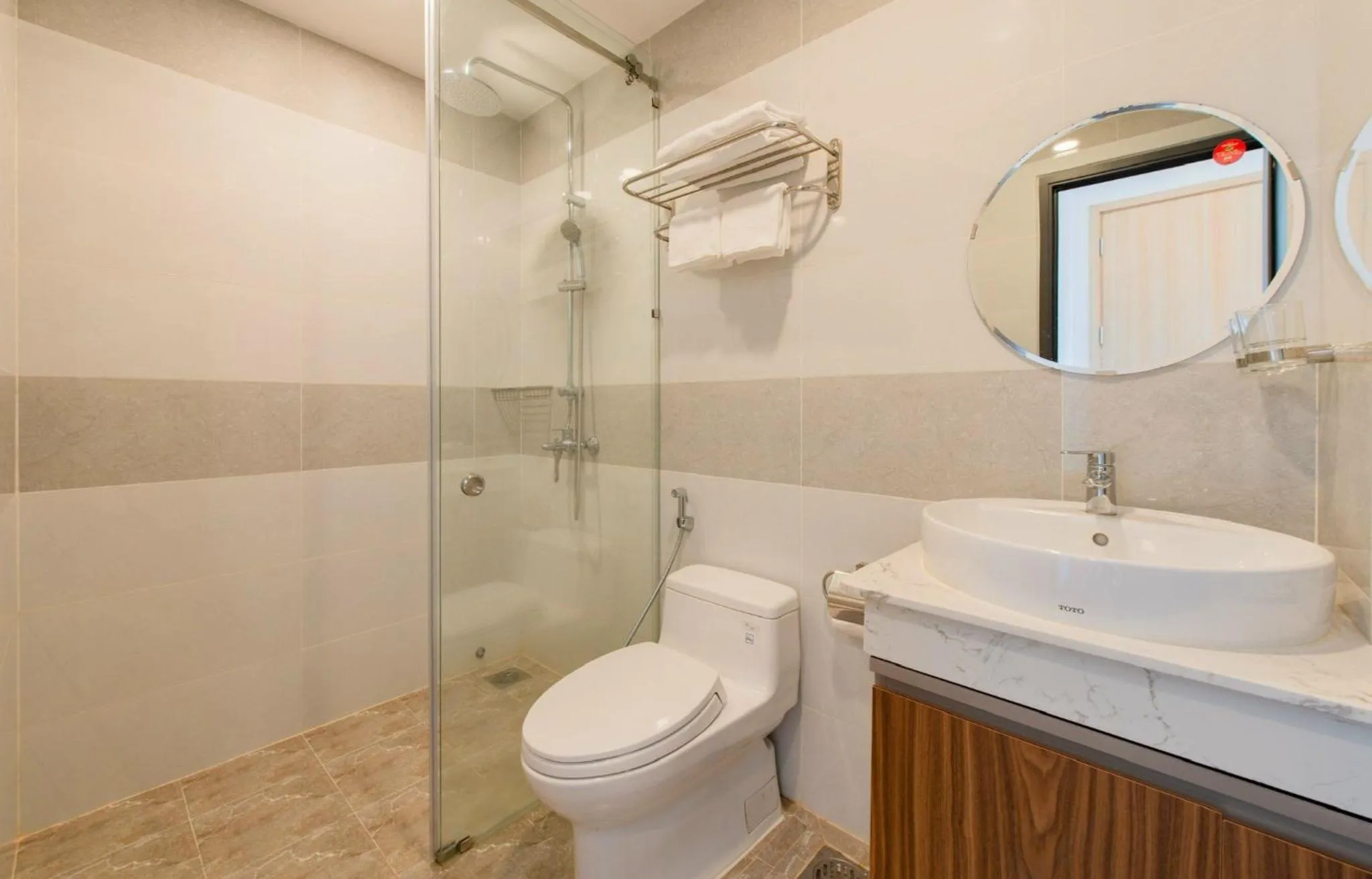 Bathroom in West Lake Hotel - Near Bai Dai Beach