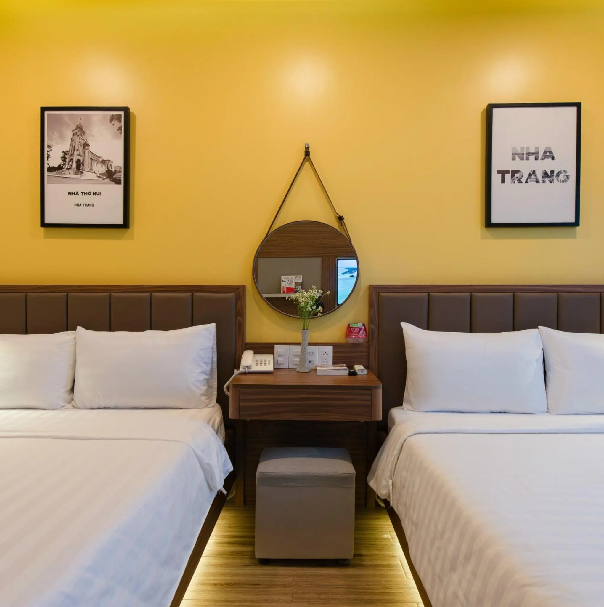 Bed in West Lake Hotel - Near Bai Dai Beach