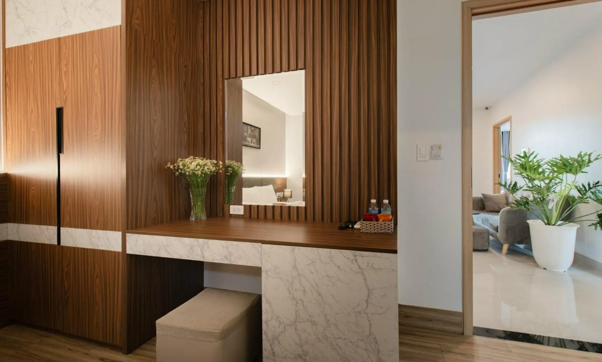 Decorative detail in West Lake Hotel - Near Bai Dai Beach