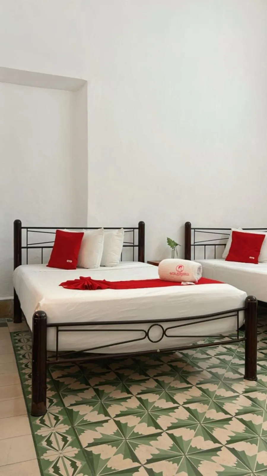 Bed in Hotel Margarita