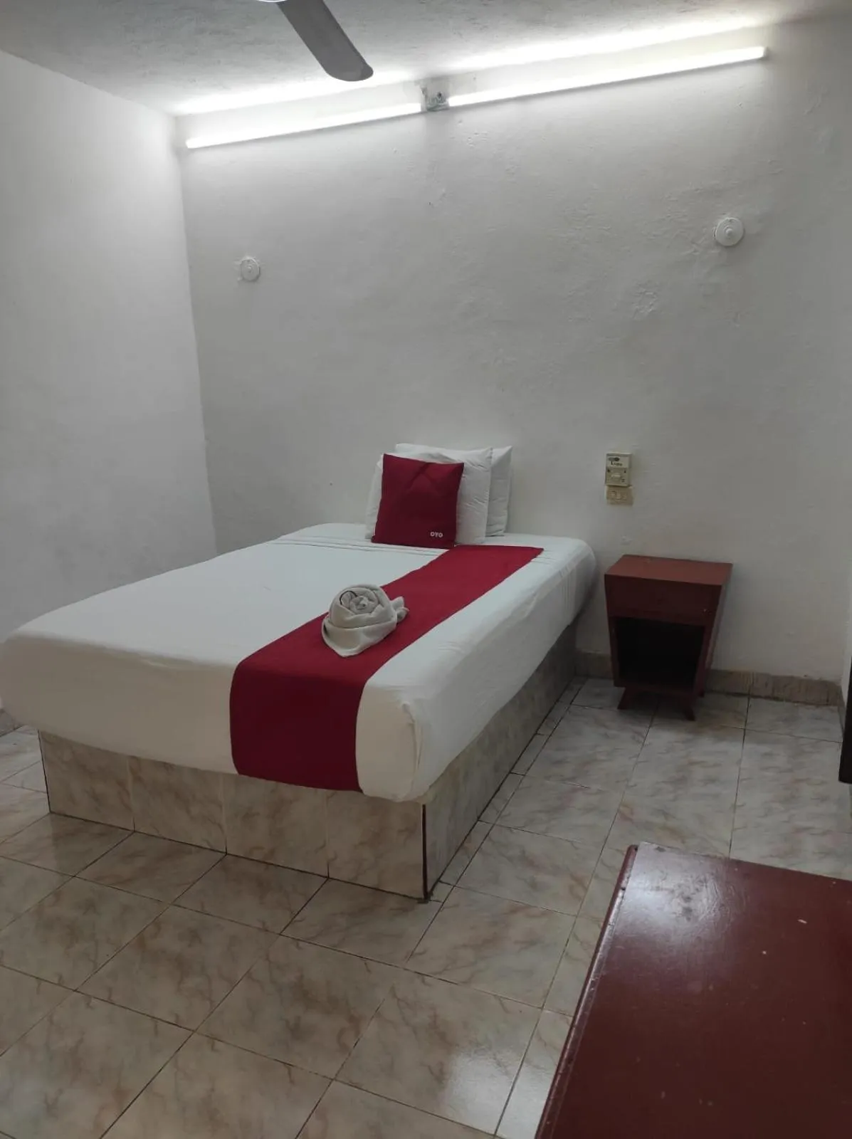 Bed in Hotel Margarita