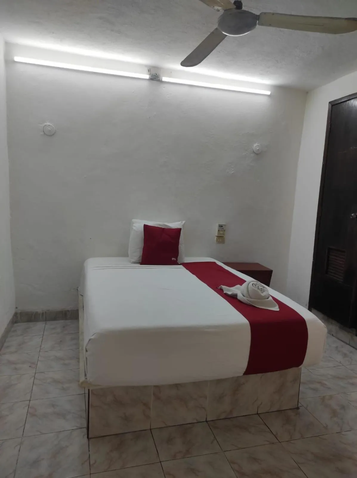 Bed in Hotel Margarita