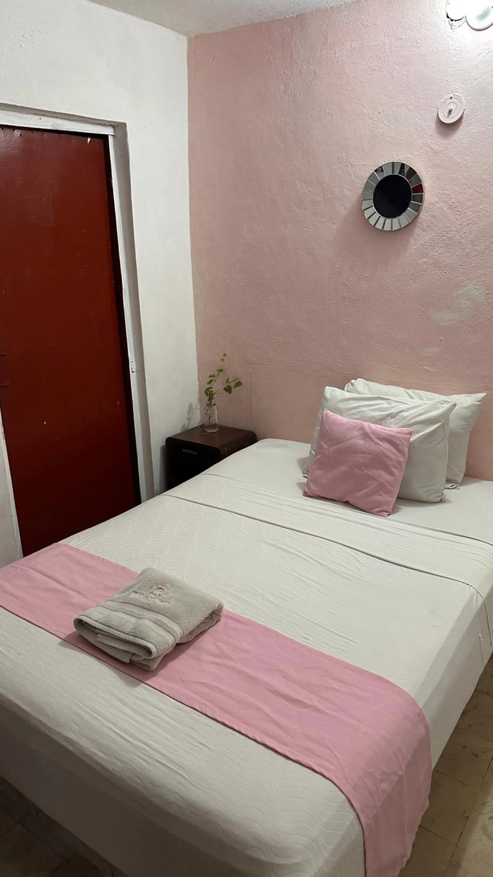 Bed in Hotel Margarita