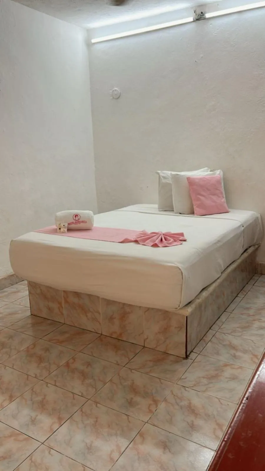 Bed in Hotel Margarita