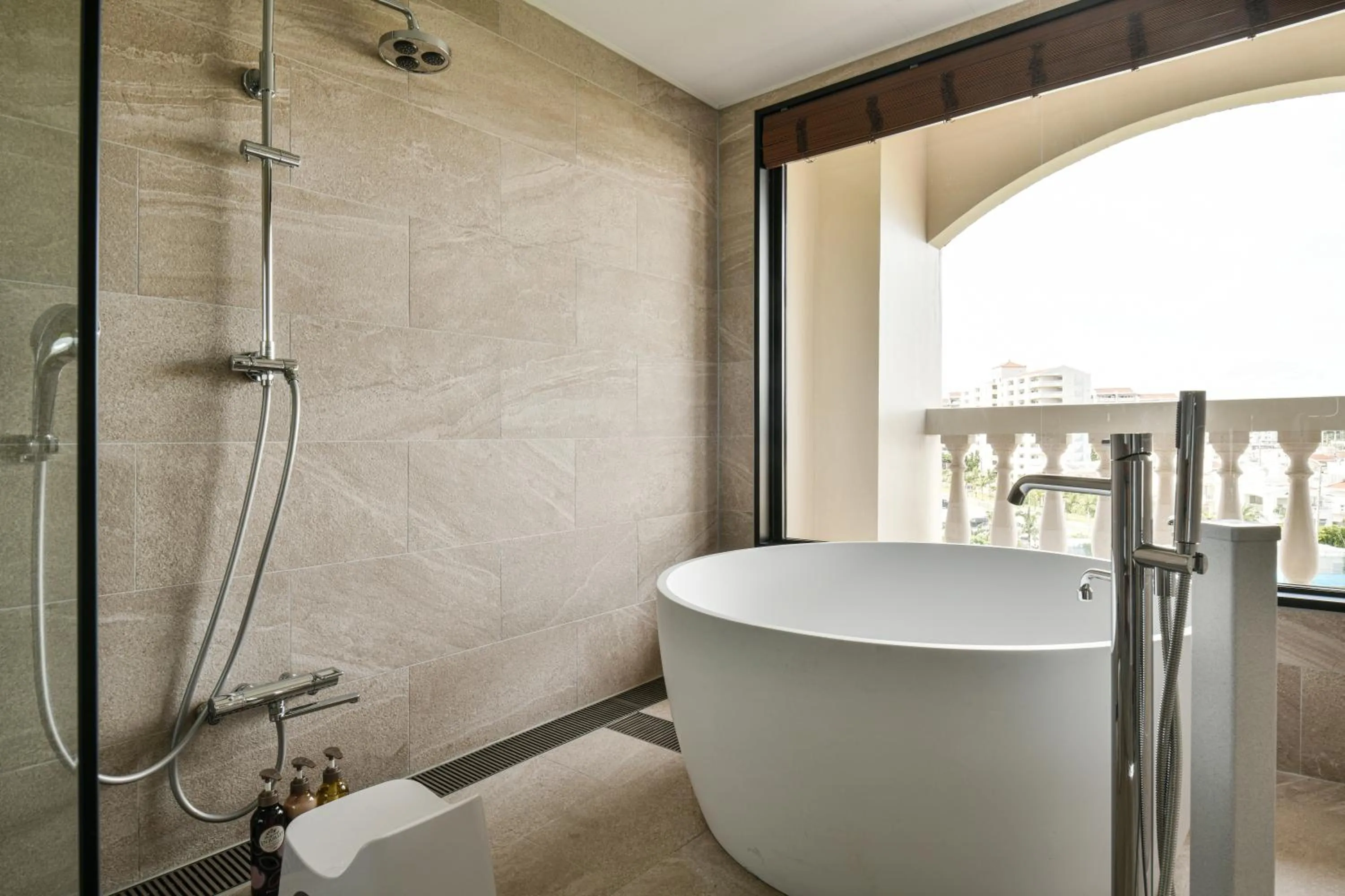 Bathroom in Lequ Okinawa Chatan Spa ＆ Resort