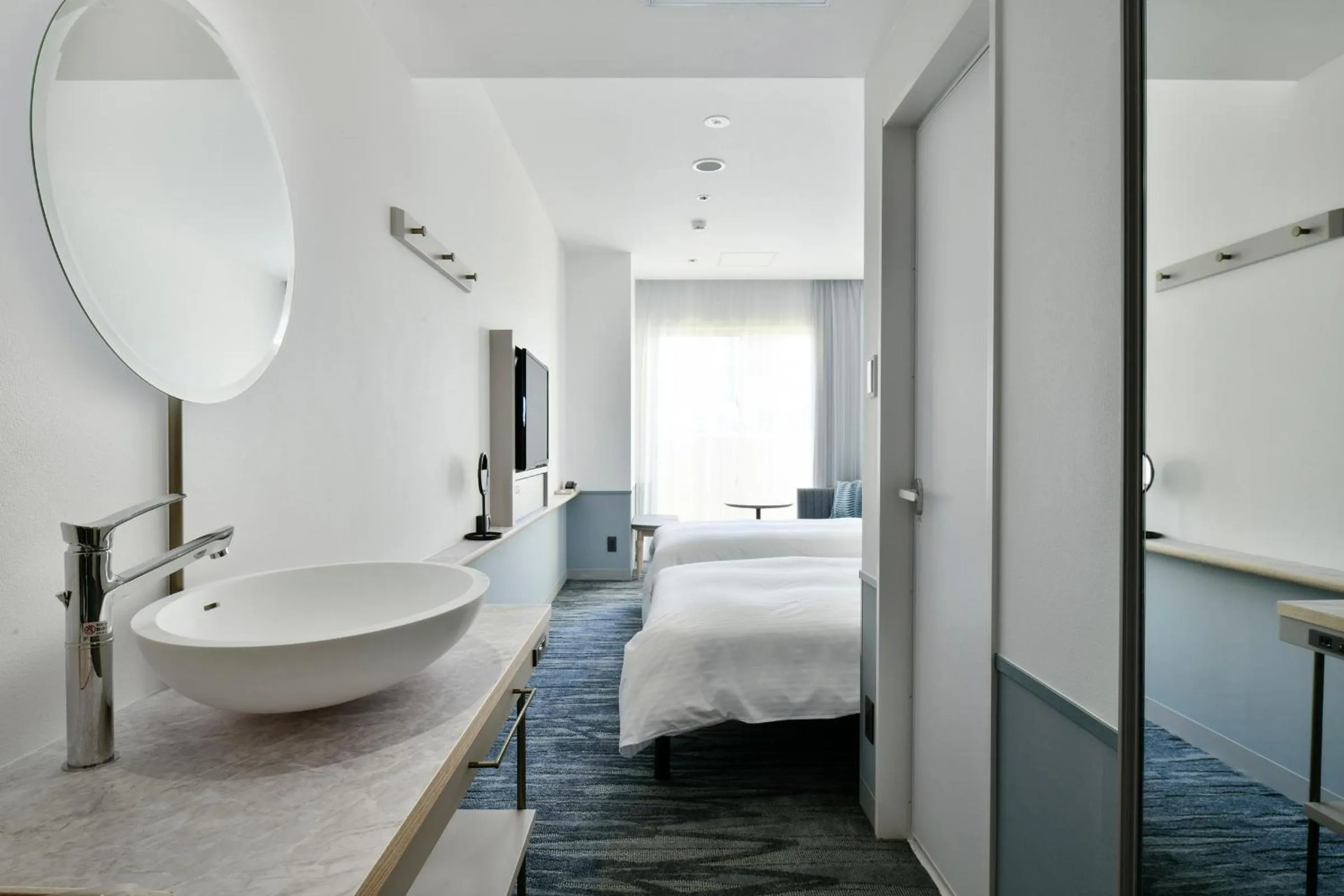 Photo of the whole room, Bed in Lequ Okinawa Chatan Spa ＆ Resort