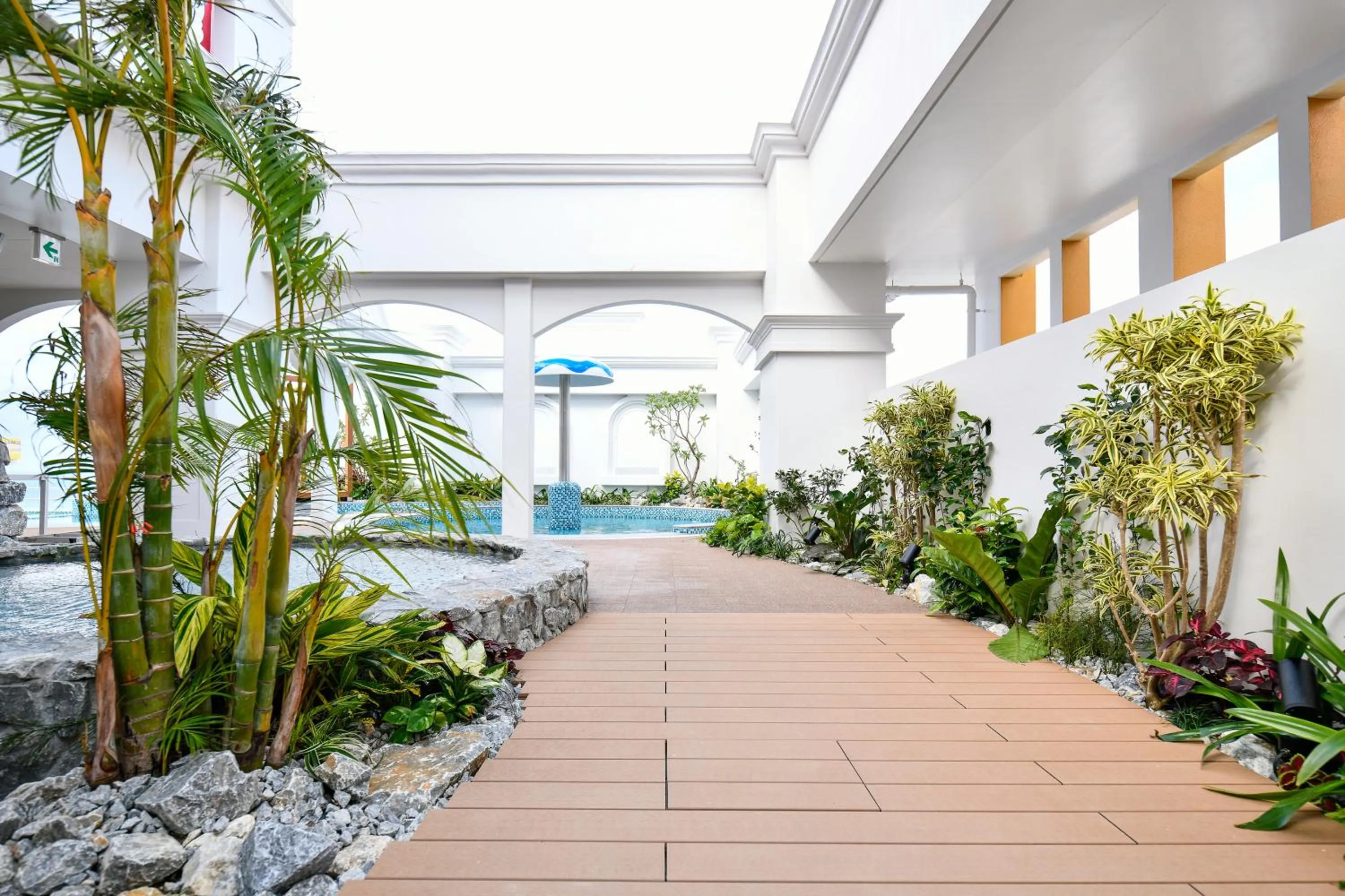 Garden in Lequ Okinawa Chatan Spa ＆ Resort