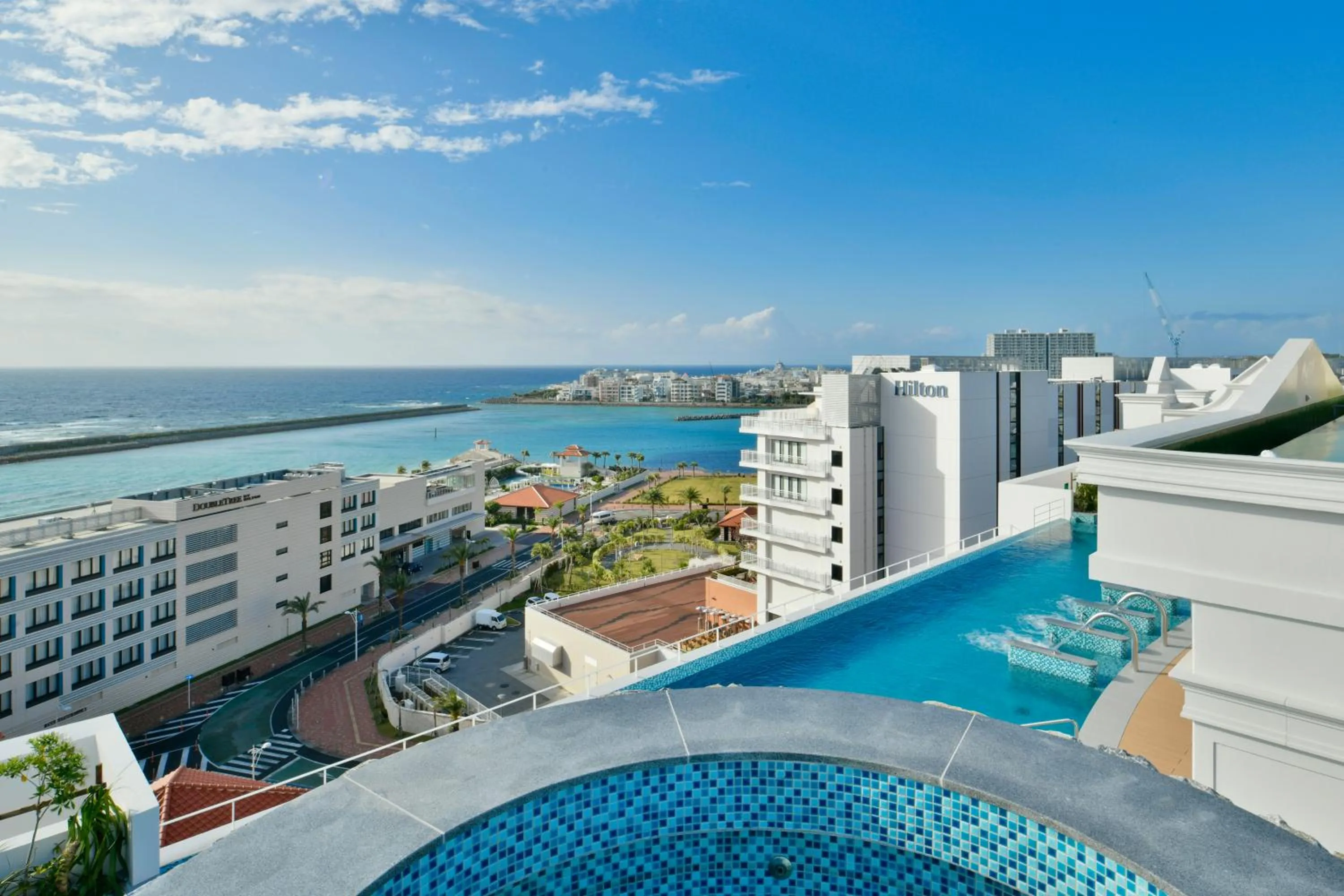 Swimming pool in Lequ Okinawa Chatan Spa ＆ Resort