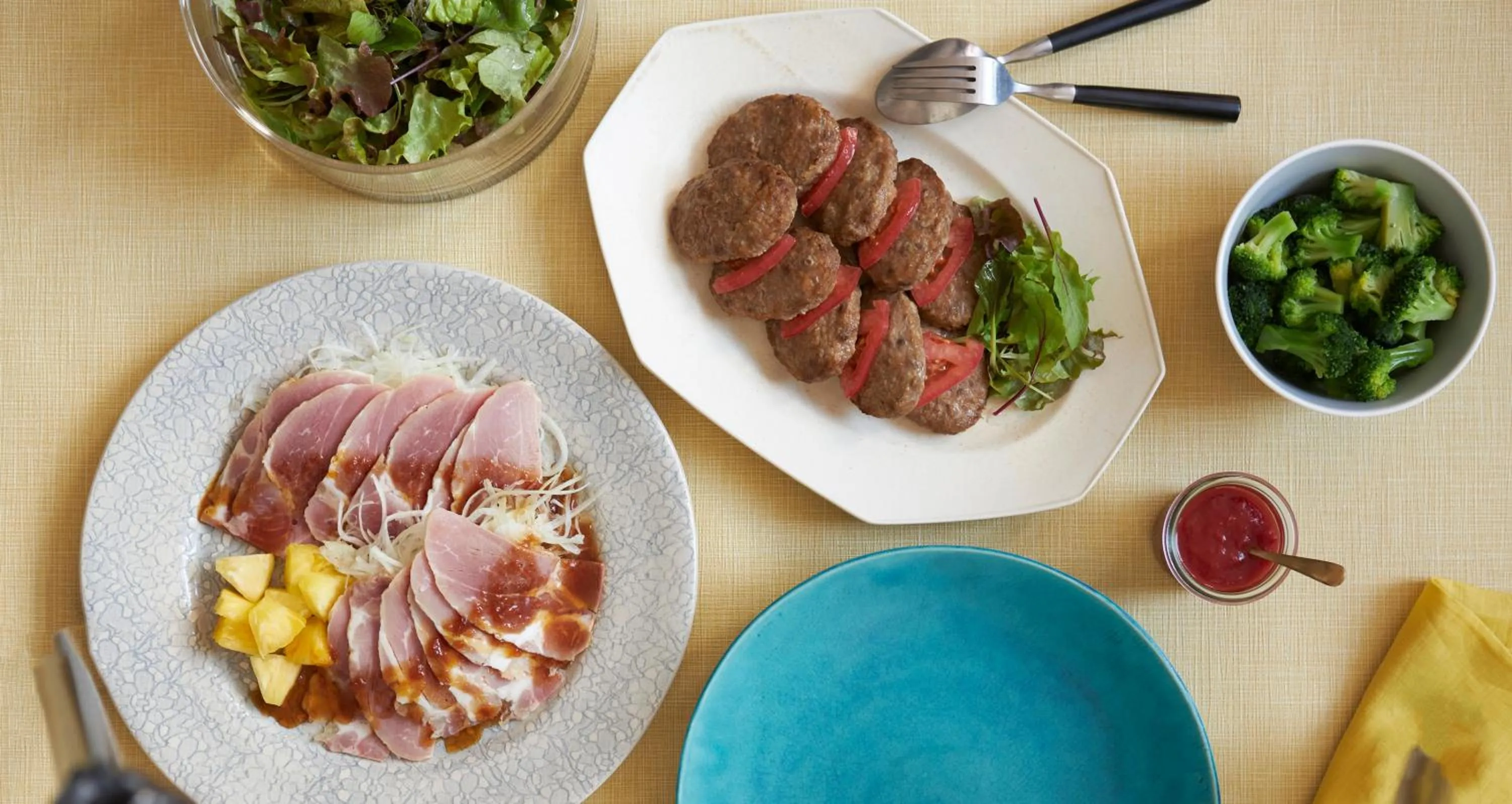 Buffet breakfast in Lequ Okinawa Chatan Spa ＆ Resort