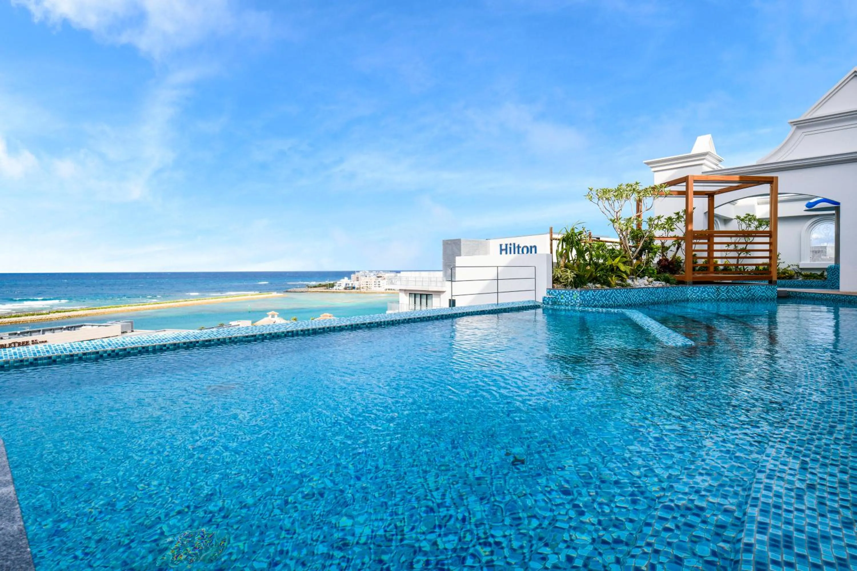 Swimming pool in Lequ Okinawa Chatan Spa ＆ Resort