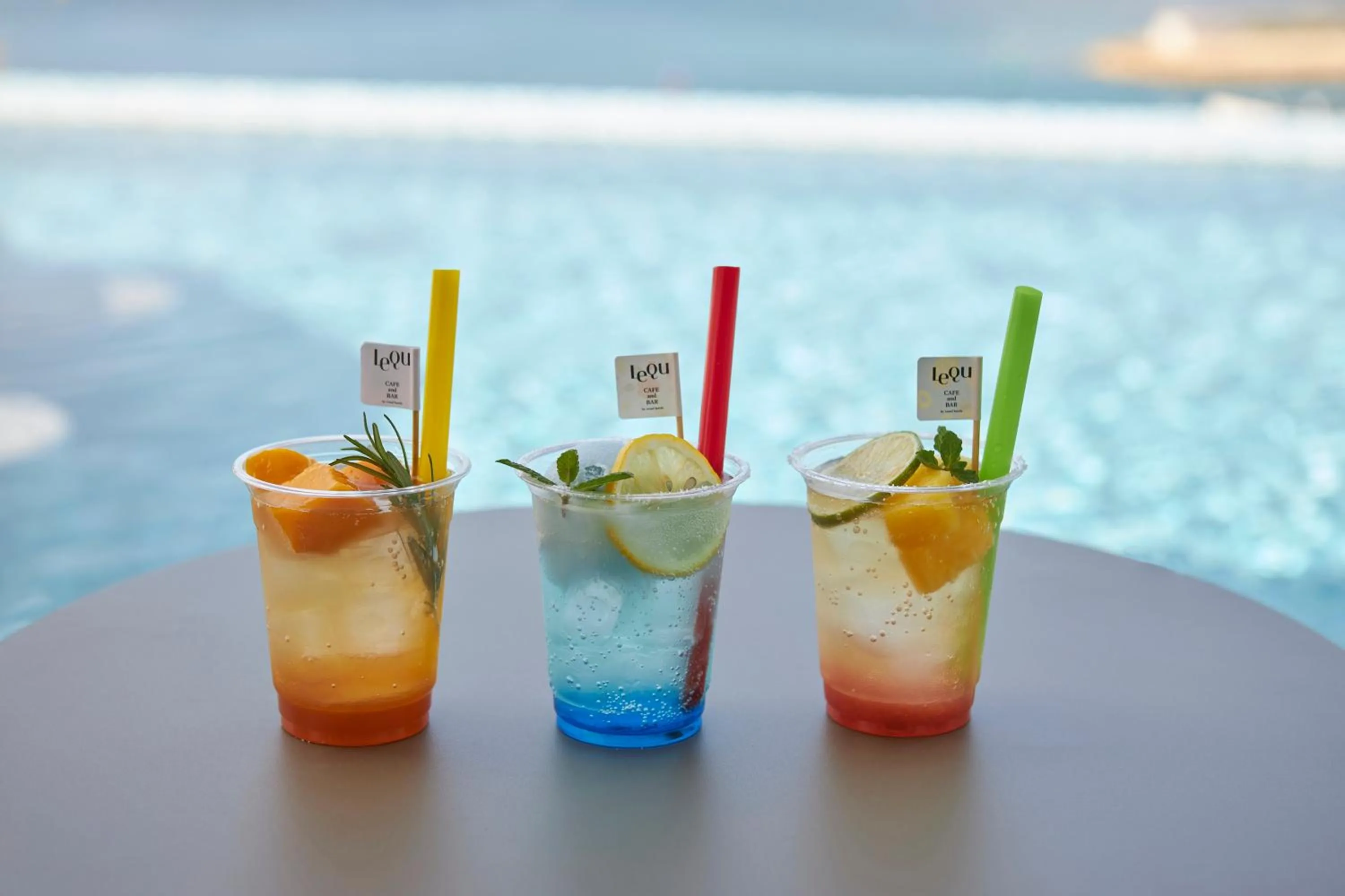 Drinks in Lequ Okinawa Chatan Spa ＆ Resort