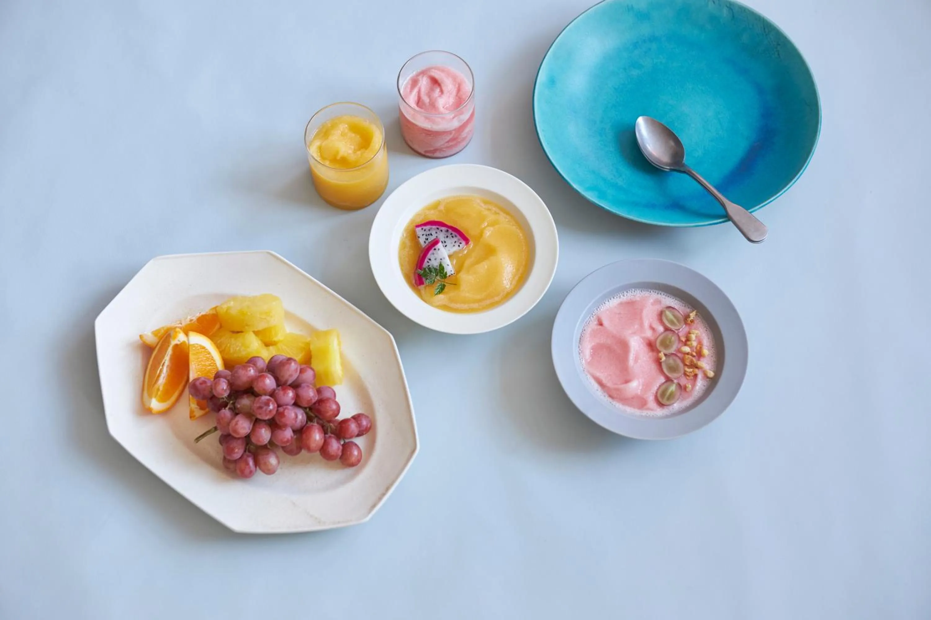 Buffet breakfast in Lequ Okinawa Chatan Spa ＆ Resort