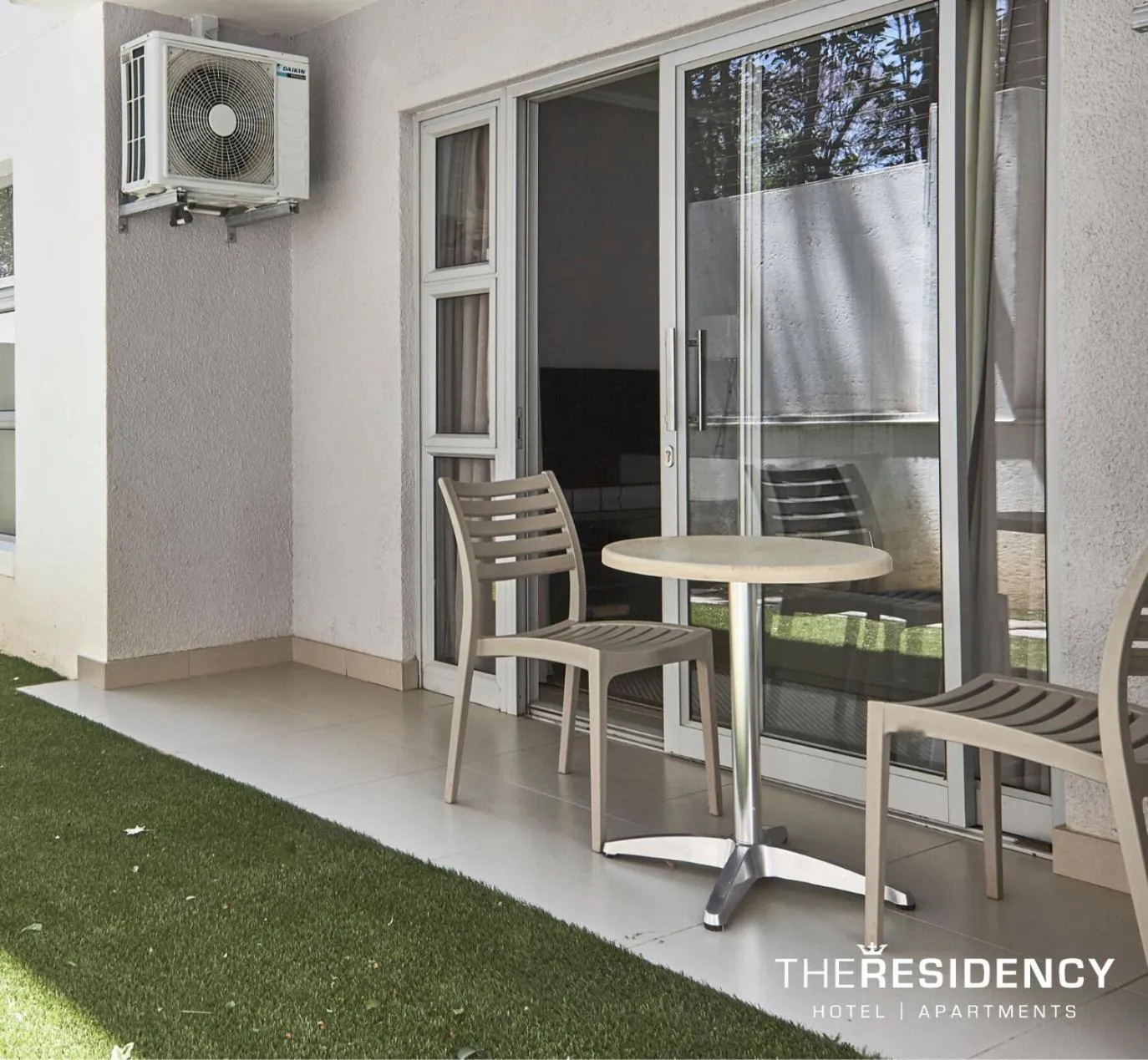 Patio in The Residency Hurlingham