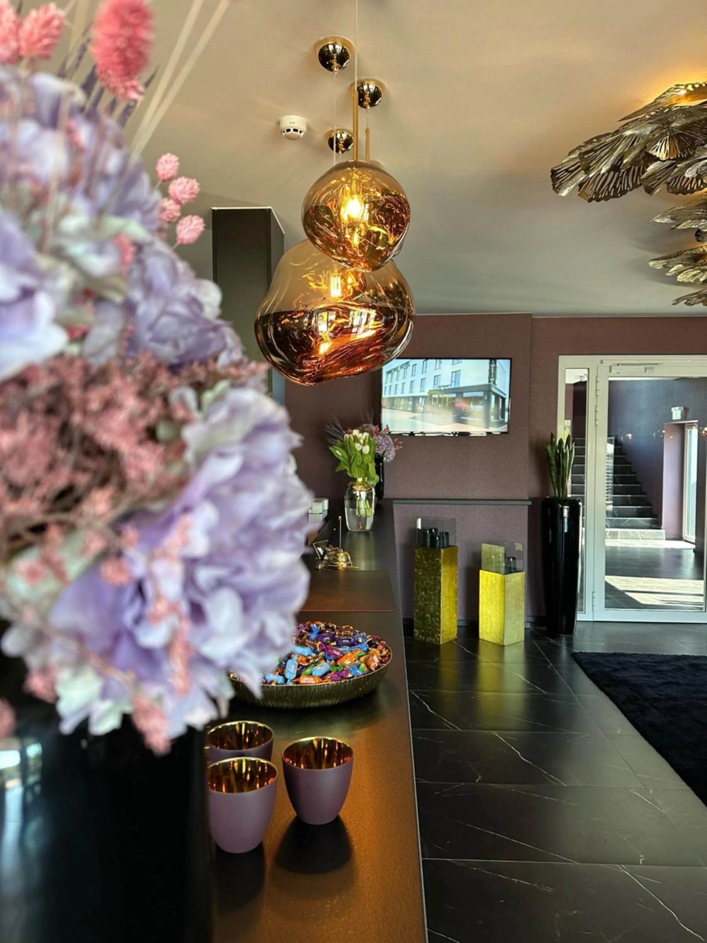 Lobby or reception in Primetime Hotel