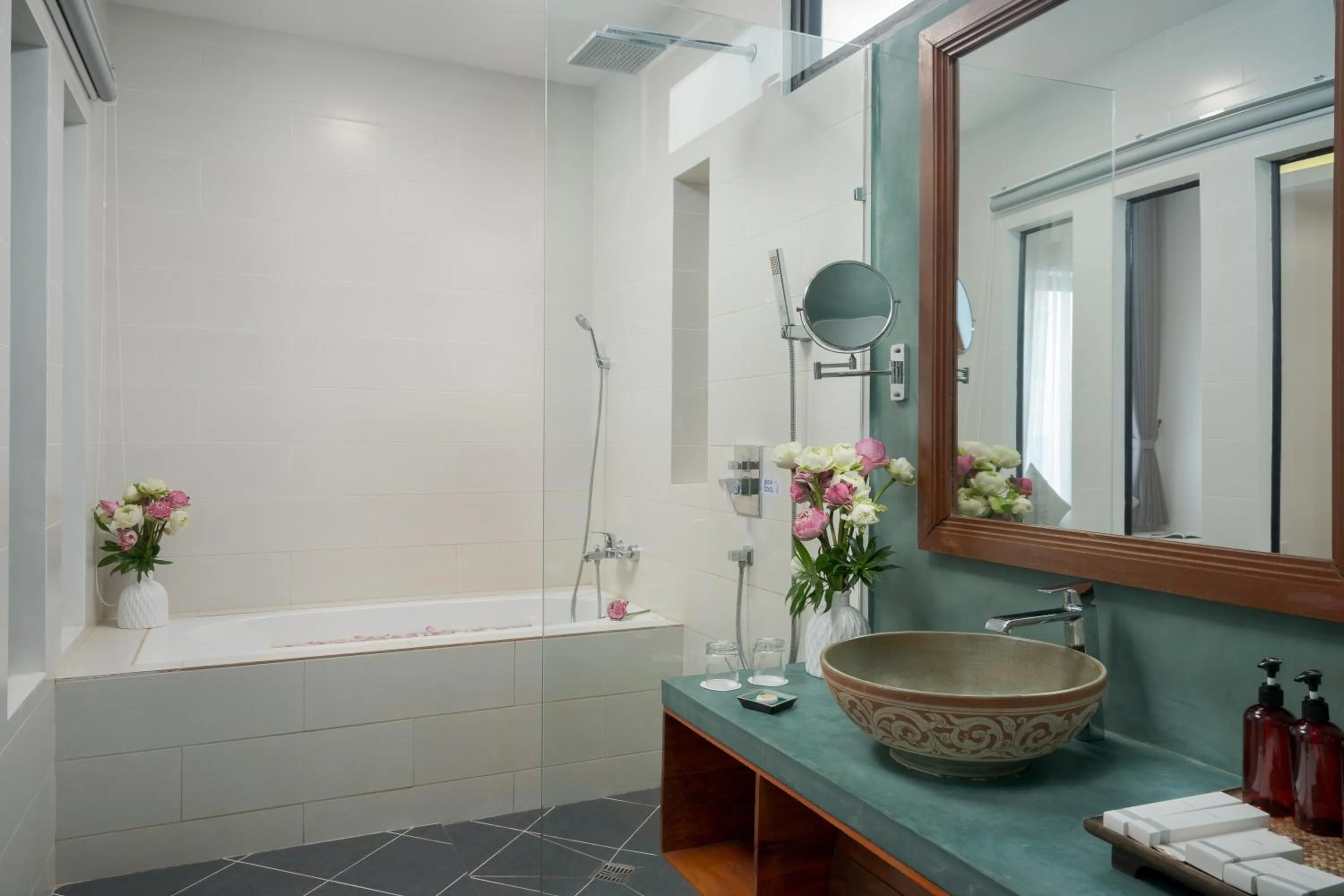 Bathroom in Angkor Aurora