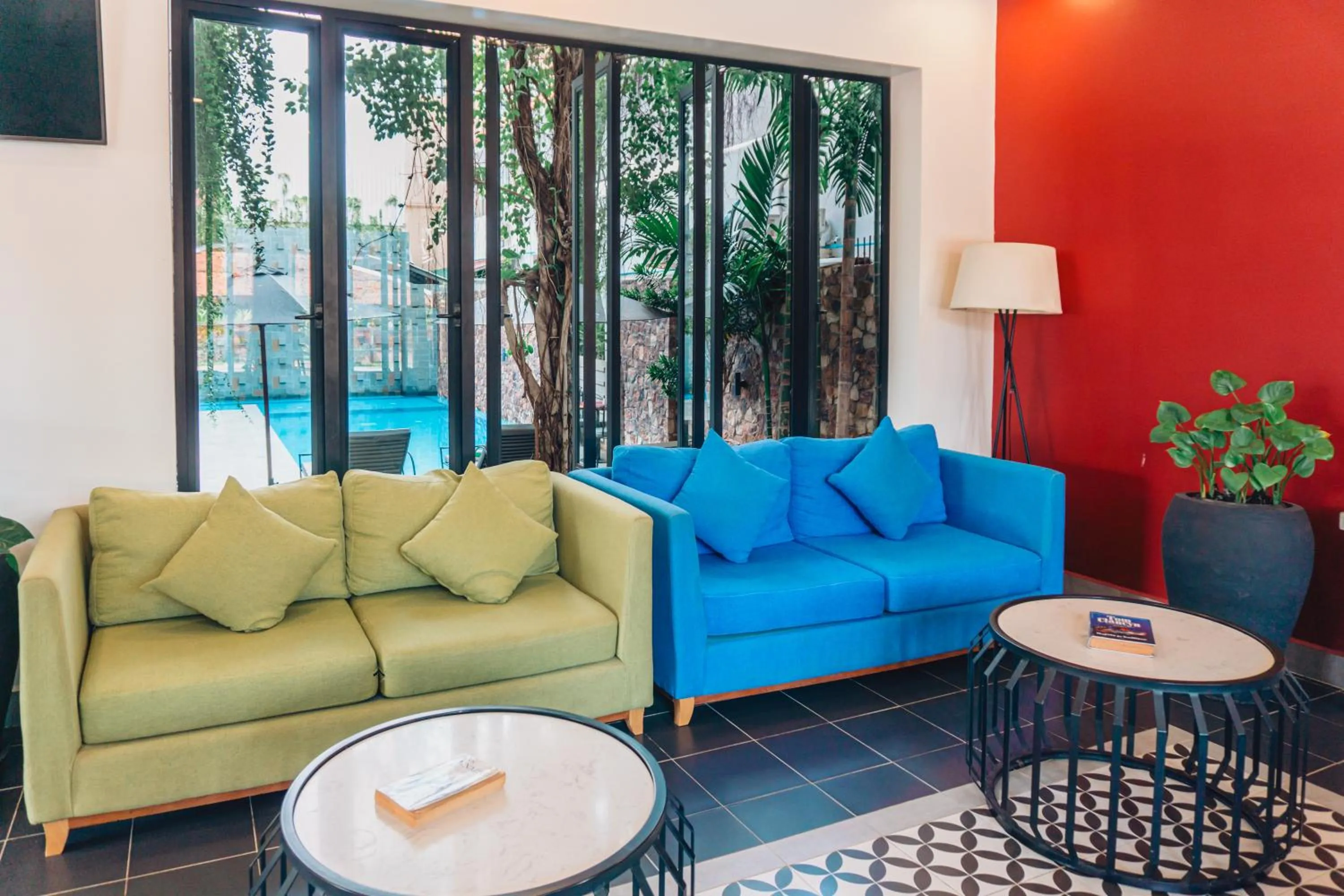 Lobby or reception in Angkor Aurora