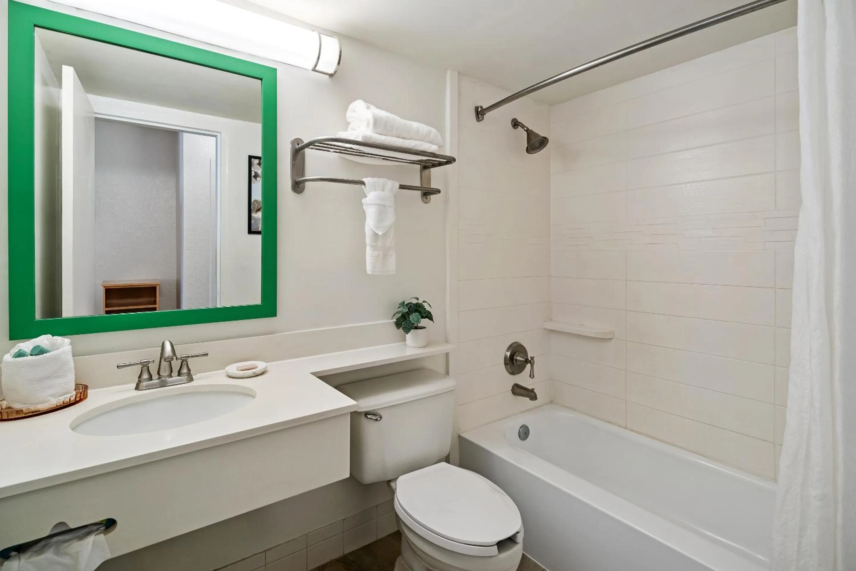 Shower in Palm Tree Club Miami