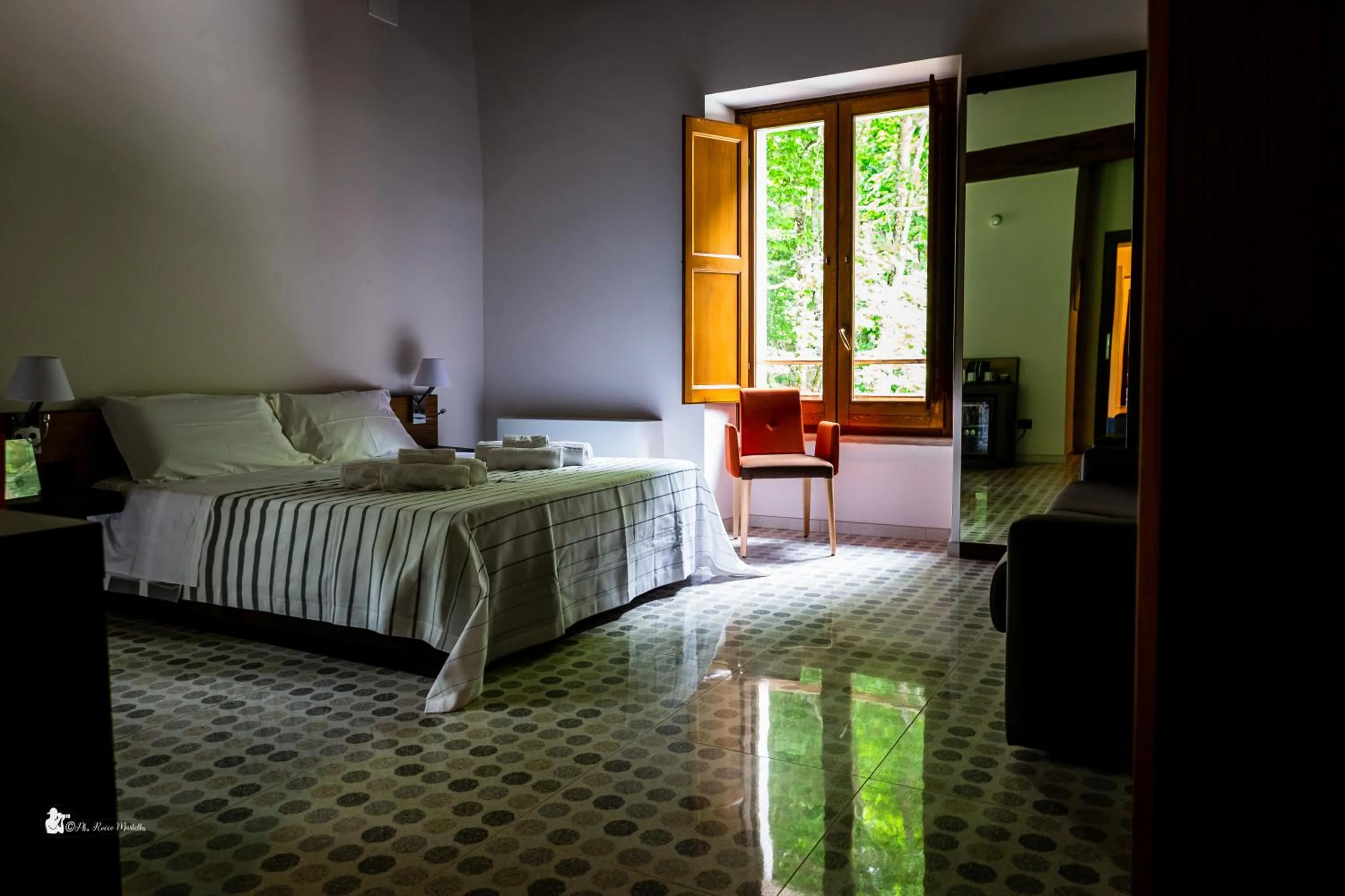 Photo of the whole room, Bed in Elda Hotel