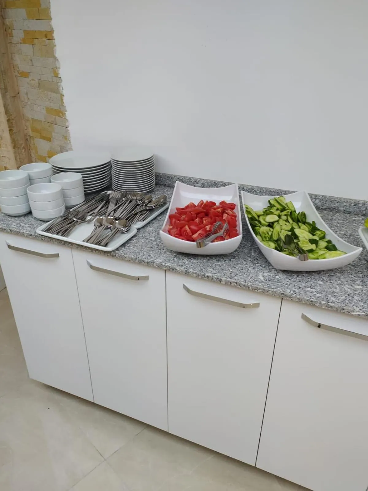 Buffet breakfast in Asmir Suites Hotel